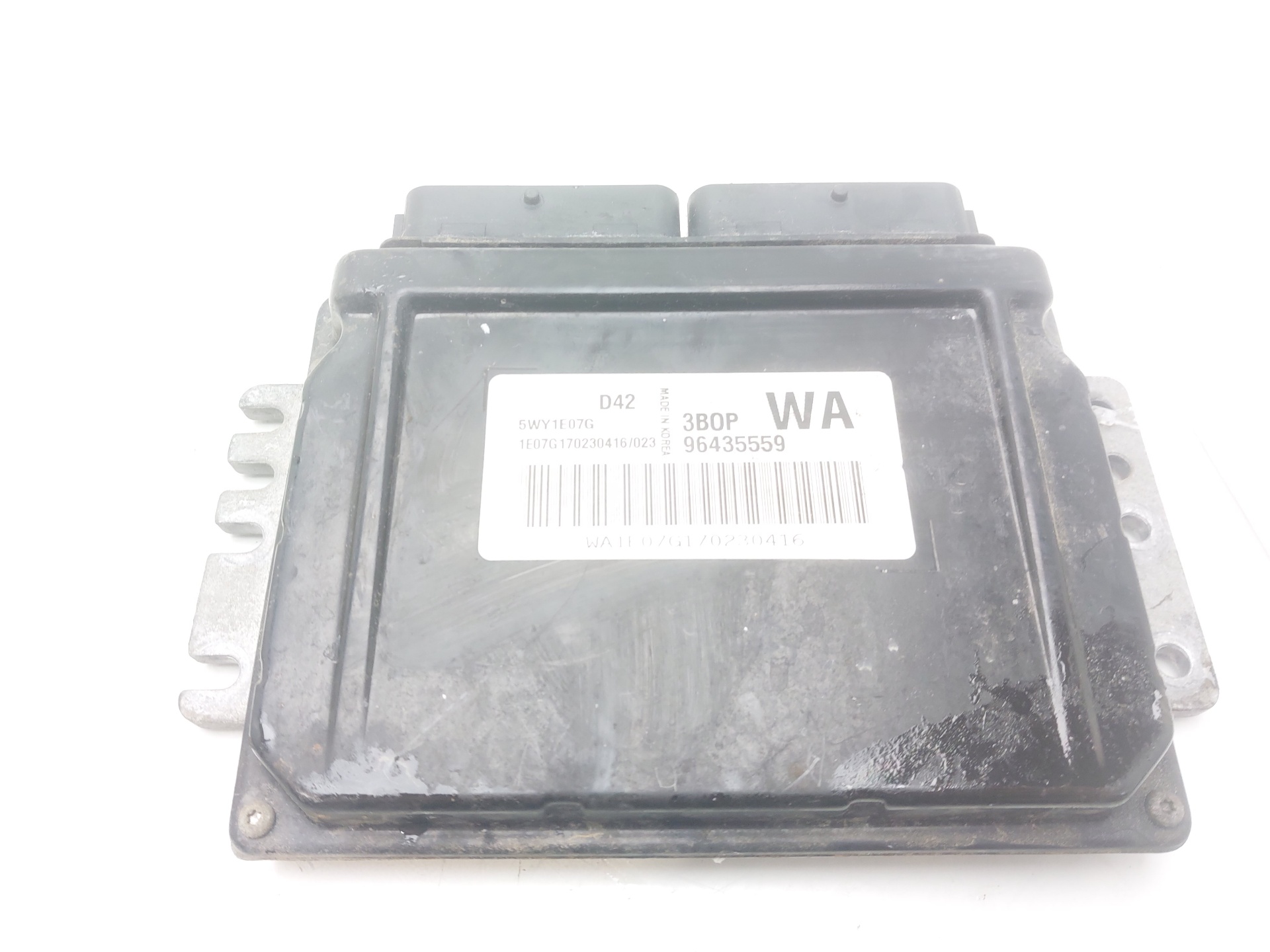 DAEWOO Kalos 1 generation (2002-2020) Motorstyrenhet ECU 96435559 22763851