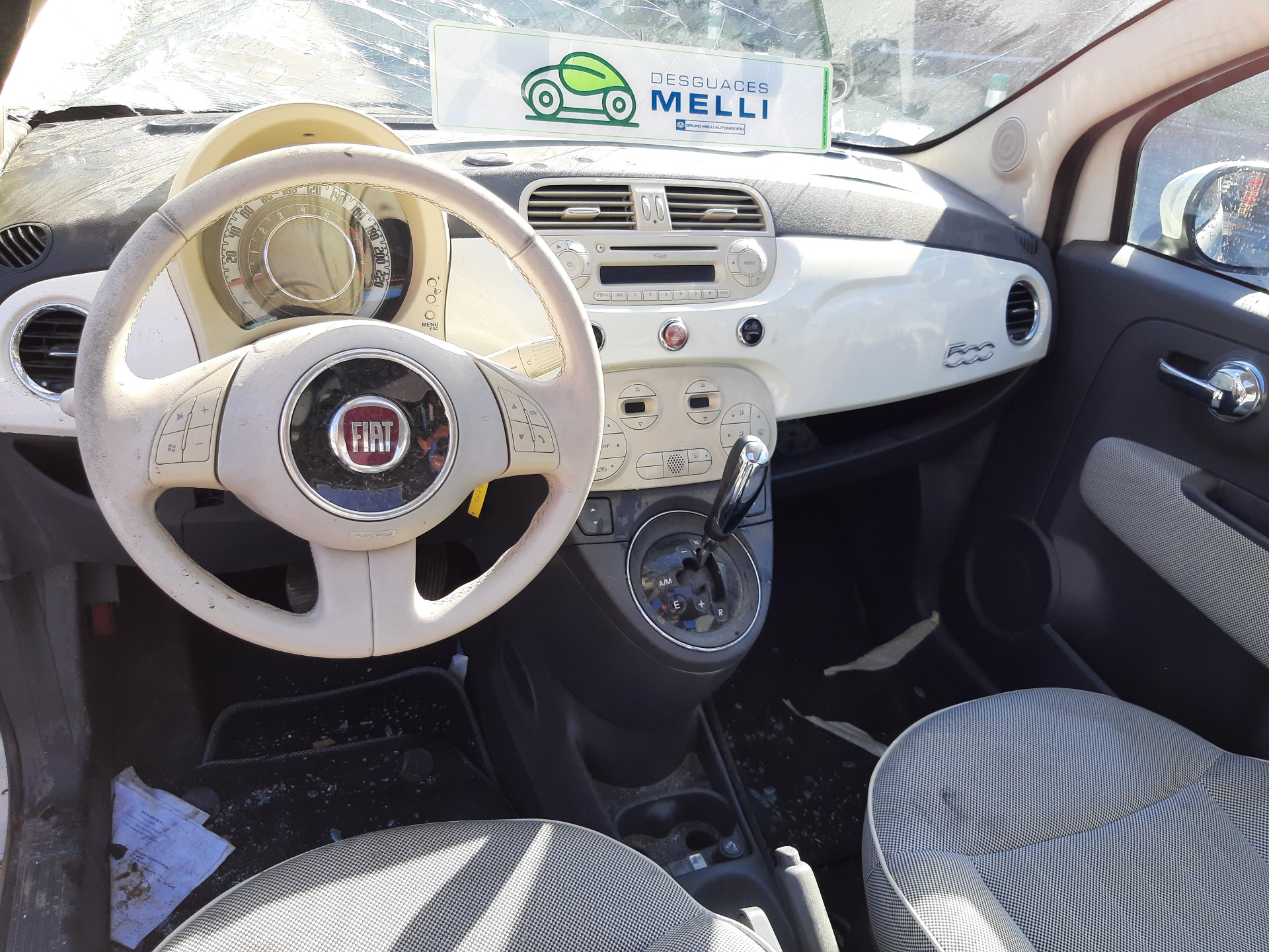 FIAT 500 2 generation (2008-2024) Front Left Wheel Hub 51857829 24141718