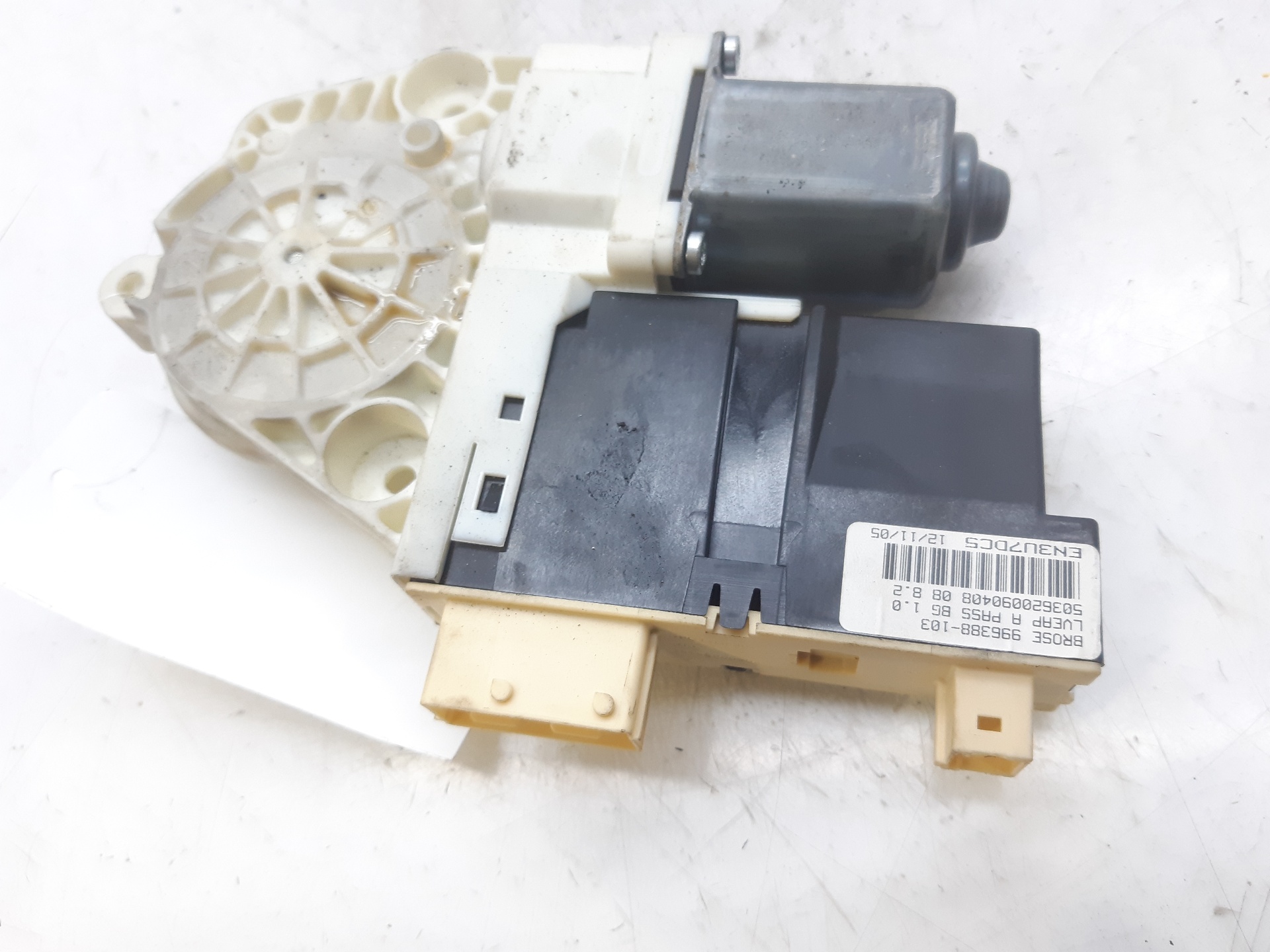 CITROËN C4 1 generation (2004-2011) Front Right Door Window Control Motor 9222AQ 18725989