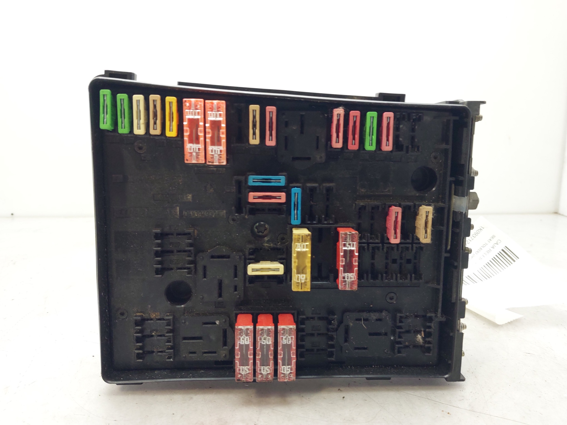 SEAT Toledo 3 generation (2004-2010) Fuse Box 1K0937124K 20993628