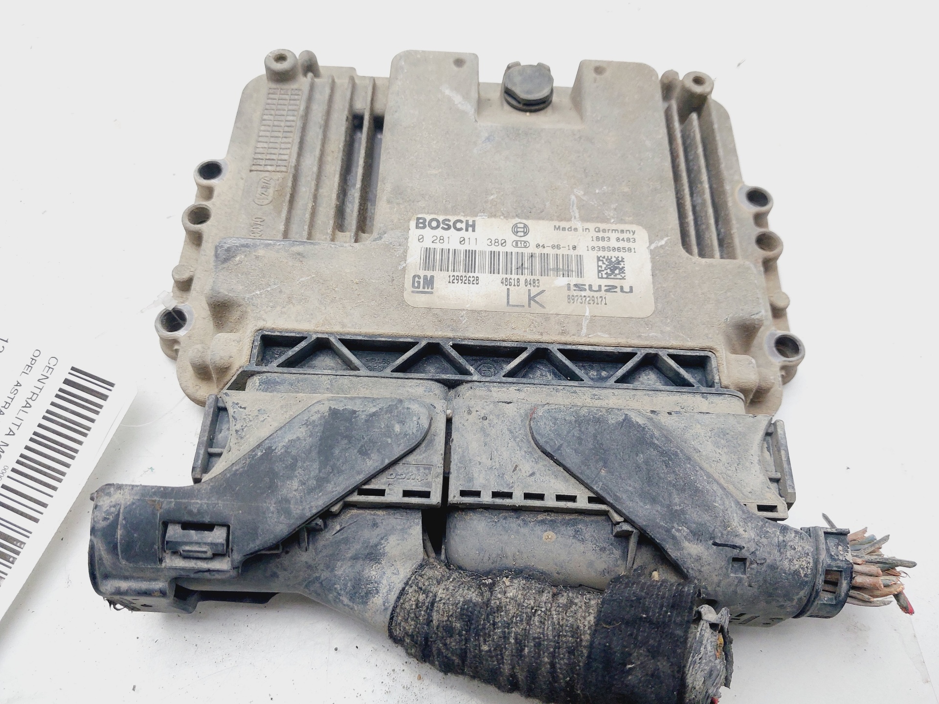 OPEL Astra H (2004-2014) Engine Control Unit ECU 12992628 25355755