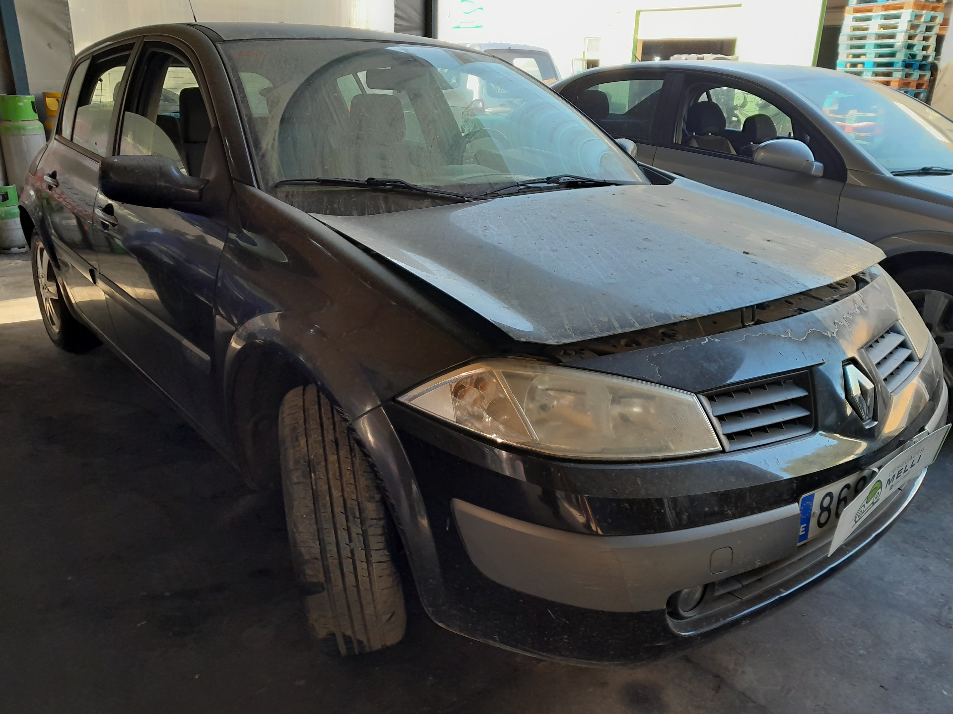 RENAULT Megane 2 generation (2002-2012) Стеклоподъемник задней левой двери 8201010924 22341422