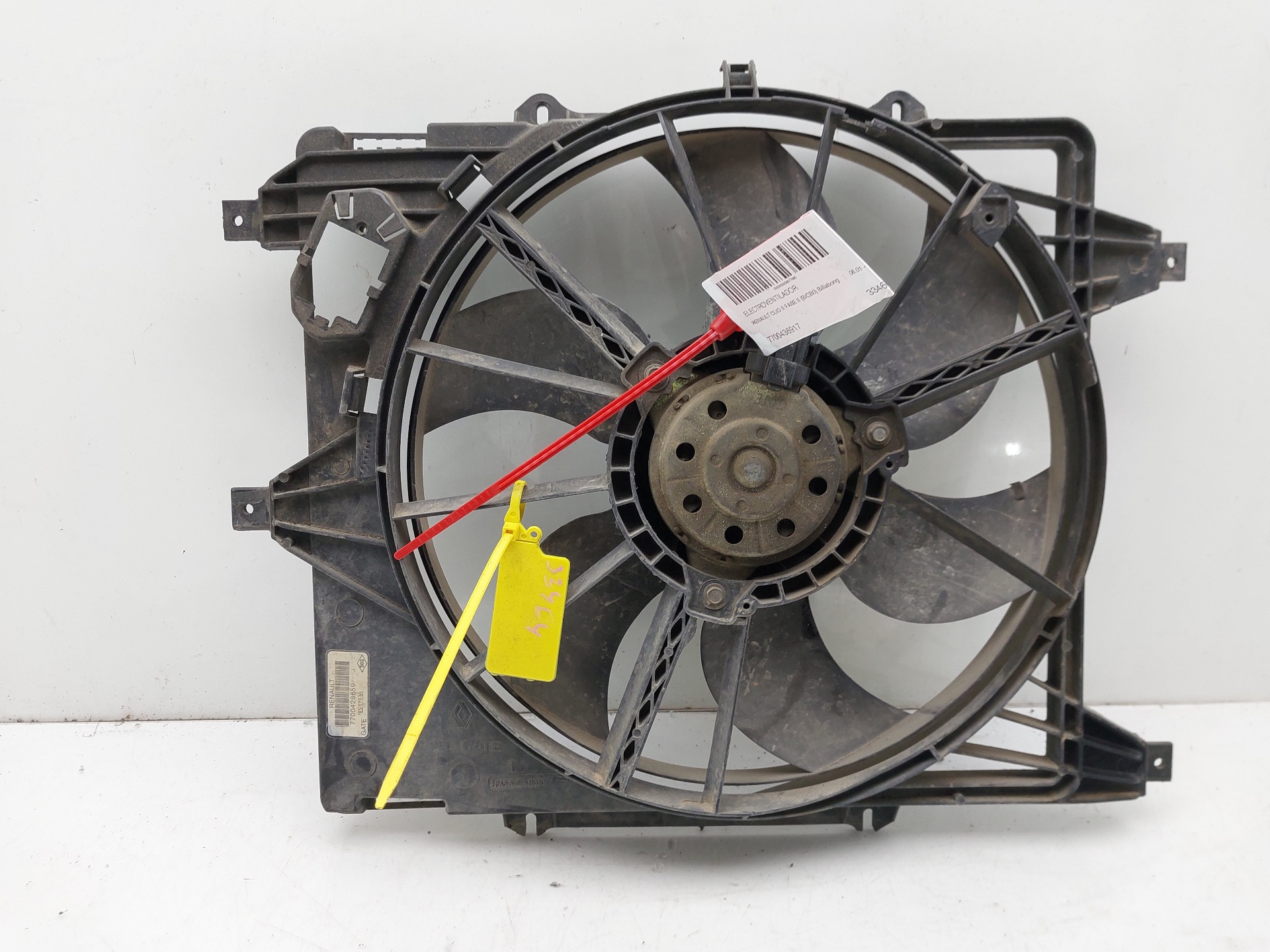 RENAULT Clio 3 generation (2005-2012) Diffuser Fan 7700436917 22918405