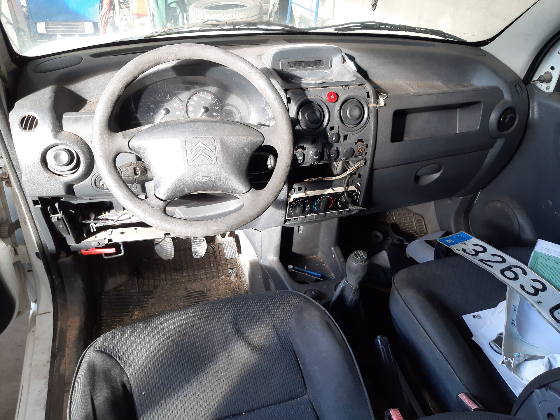 CITROËN Berlingo 1 generation (1996-2012) Kairės pusės šoninės durys 9835686280 25284922