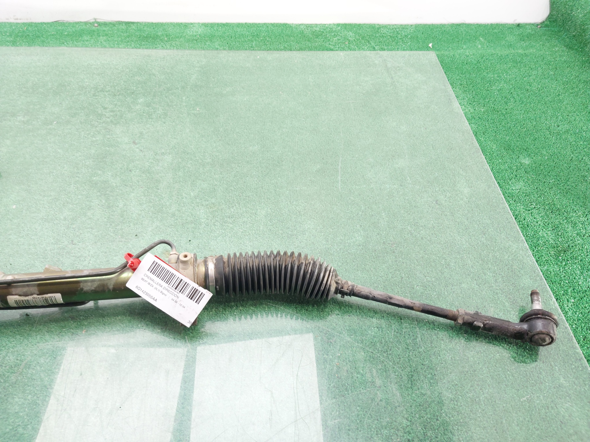 SEAT Ibiza 3 generation (2002-2008) Steering Rack 6Q1423055AA 26333686