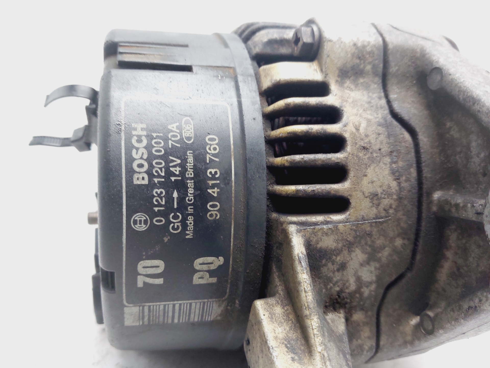 VAUXHALL Alternator 0123120001 25779045