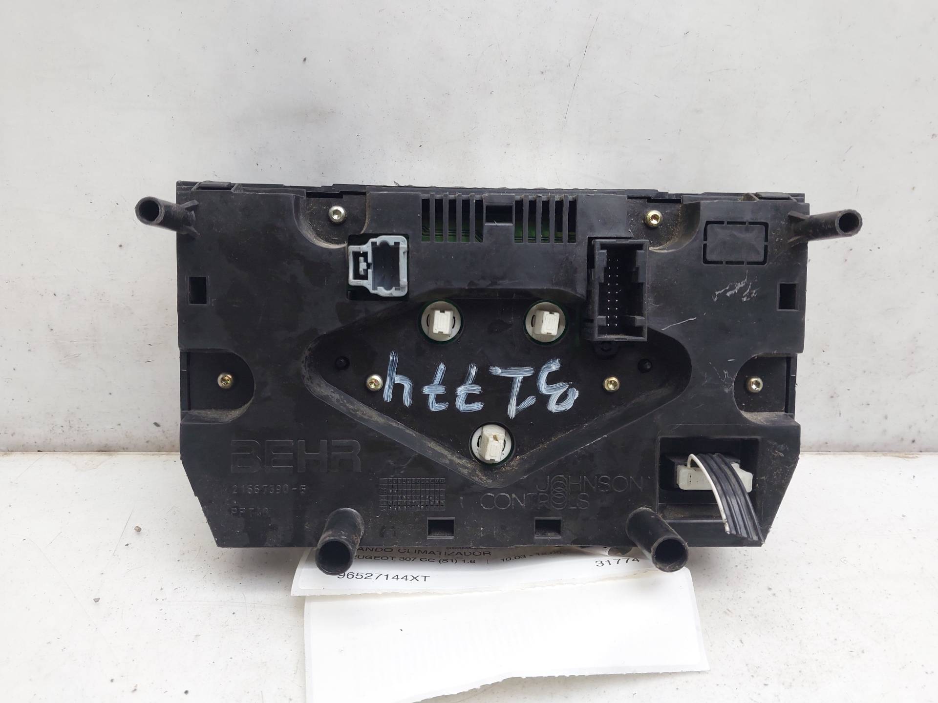 CHEVROLET 307 1 generation (2001-2008) Climate  Control Unit 96527144XT 23069321