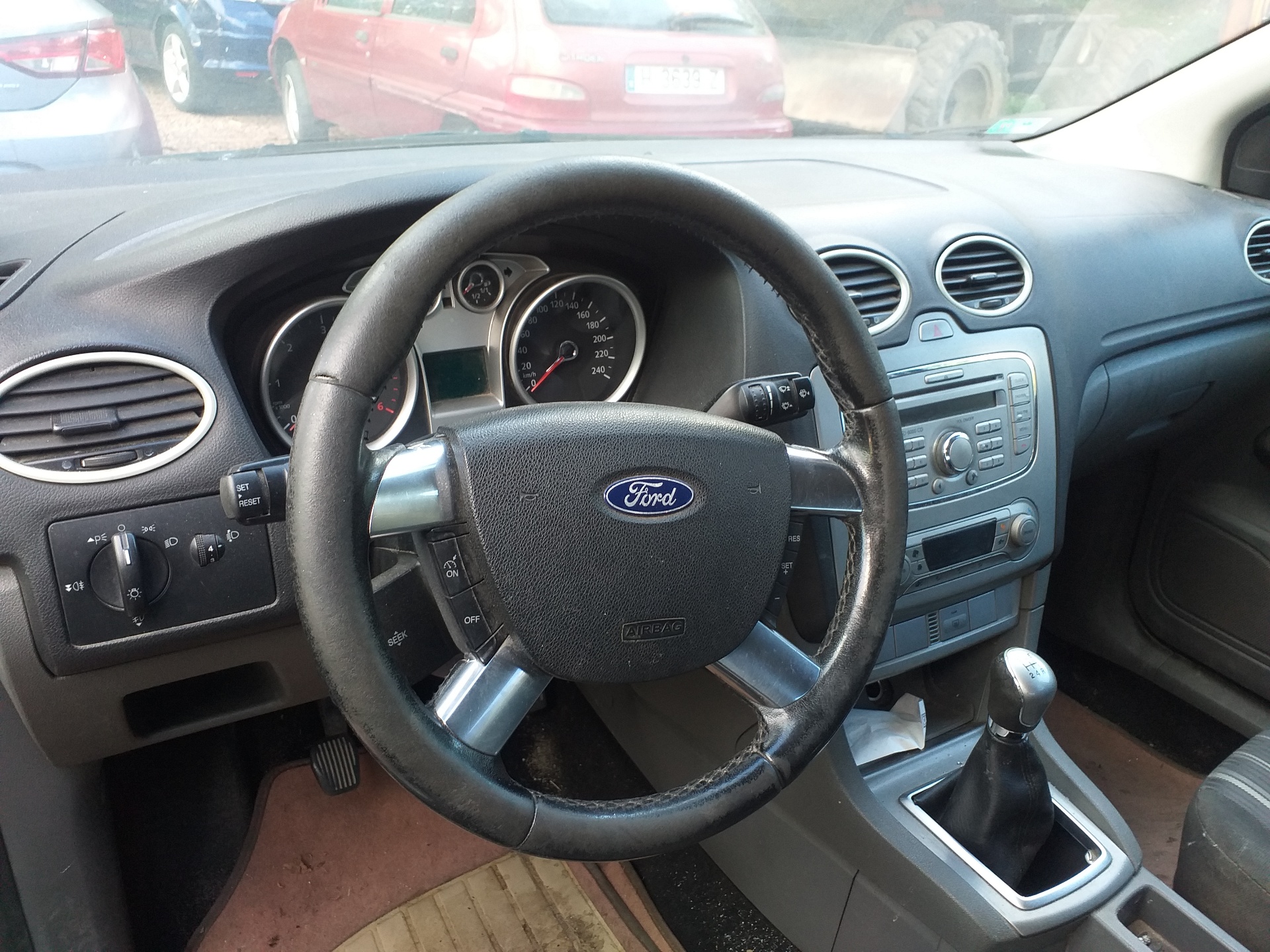 FORD Focus 2 generation (2004-2011) Левая противотуманка переднего бампера 2N1115201AB 20148449