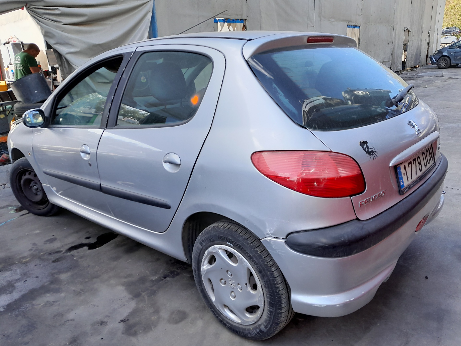 PEUGEOT 206 1 generation (1998-2009) Вакуумный усилитель тормозов 9650368080 22463304