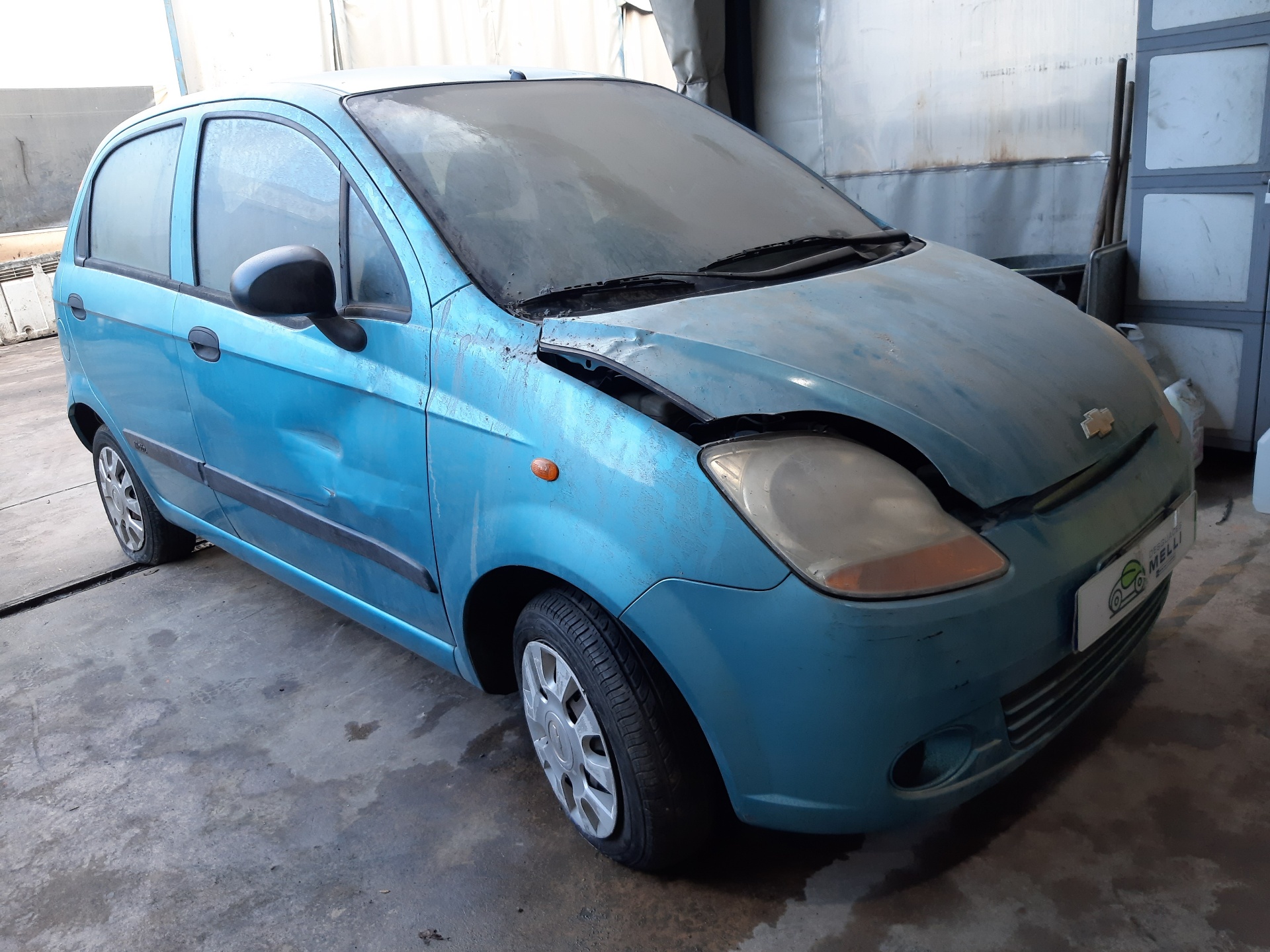 CHEVROLET Matiz 2 generation (2005-2010) Ilmastointijäähdytin 96591475MM 22473667