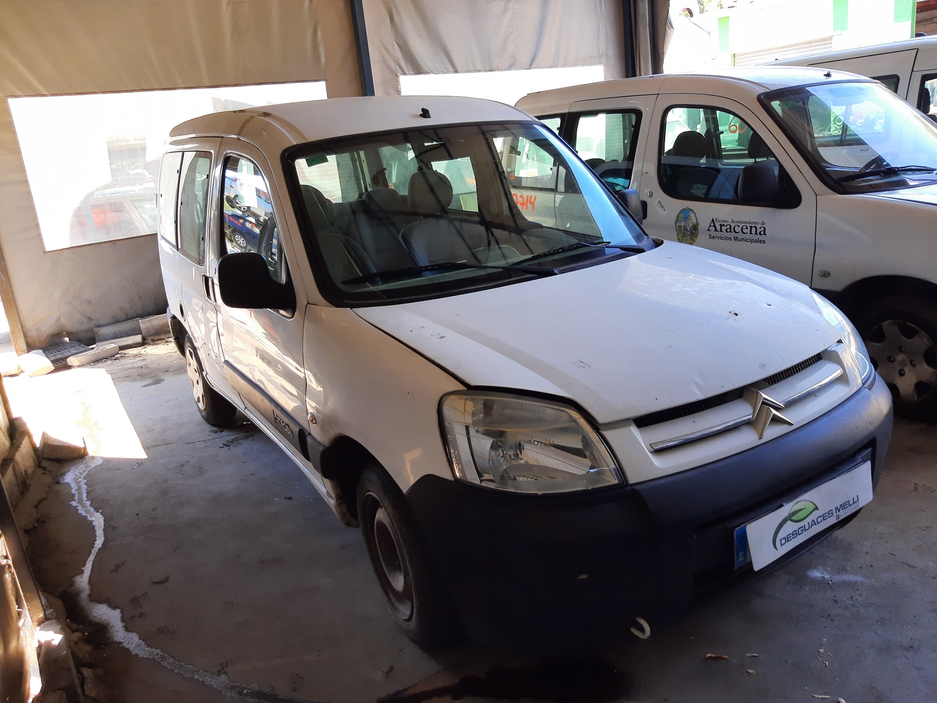 CITROËN Berlingo Front venstre dør utvendig håndtak 9101J4 18789520