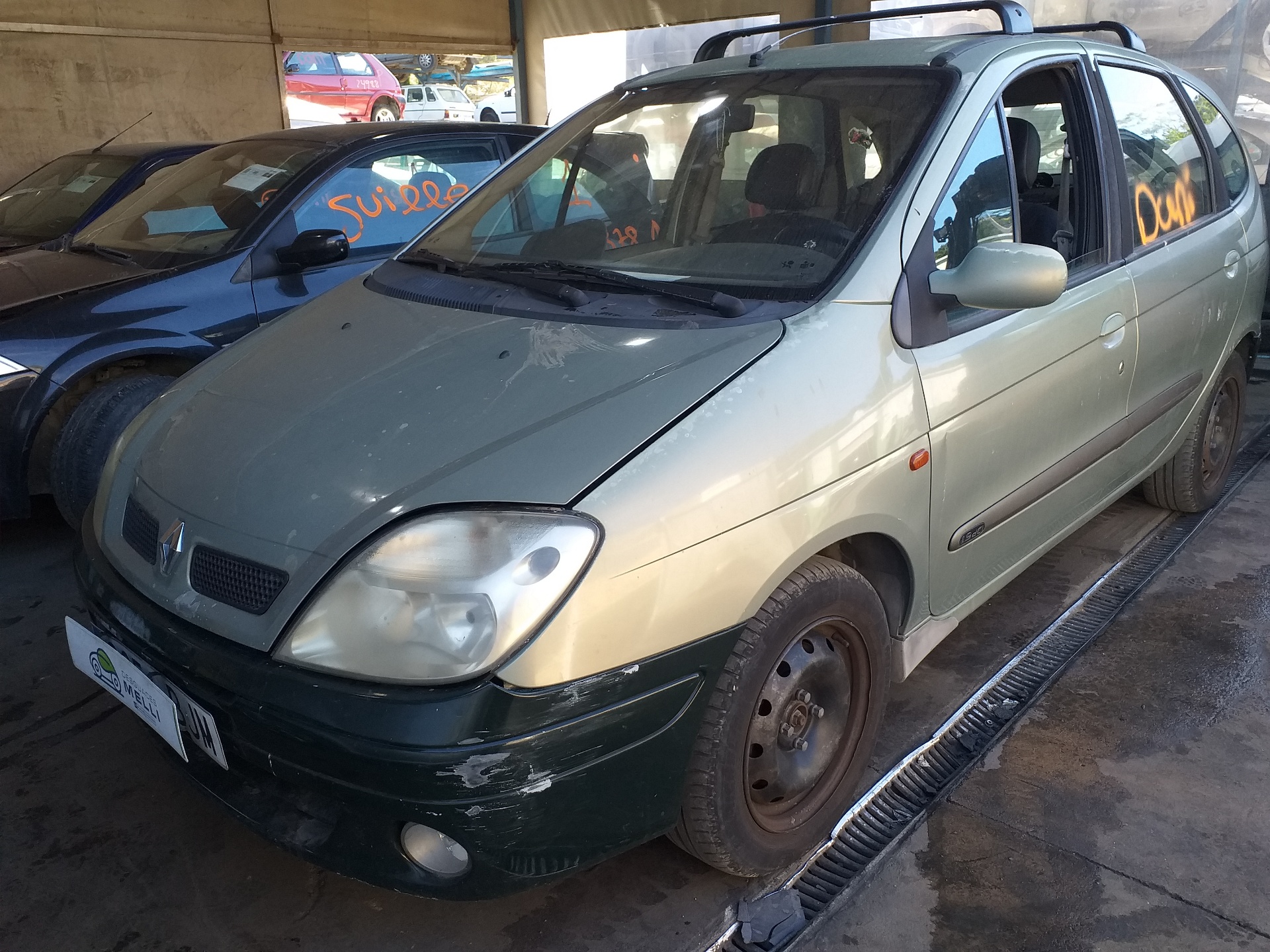 RENAULT Scenic 1 generation (1996-2003) Полка багажника задняя 7700845672 18737256