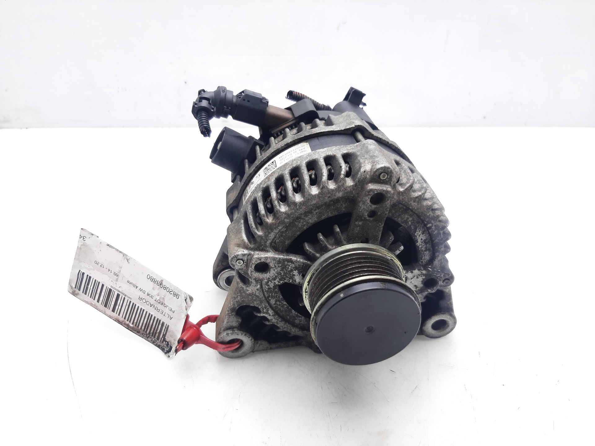 PEUGEOT 308 T7 (2007-2015) Alternator 9820893880 24947278