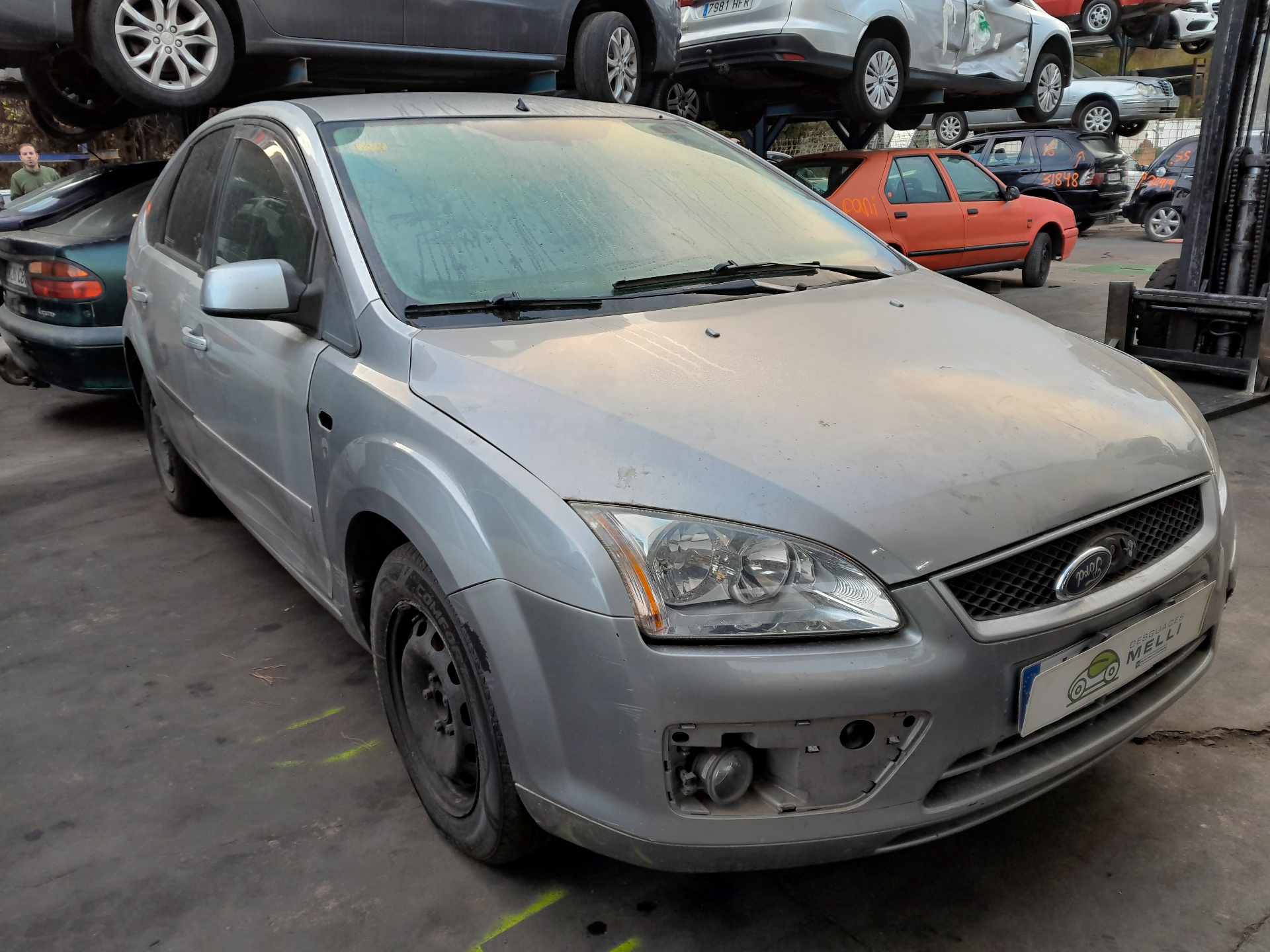 PEUGEOT Focus 2 generation (2004-2011) Шлейф руля 4M5T14A664AB 21570547