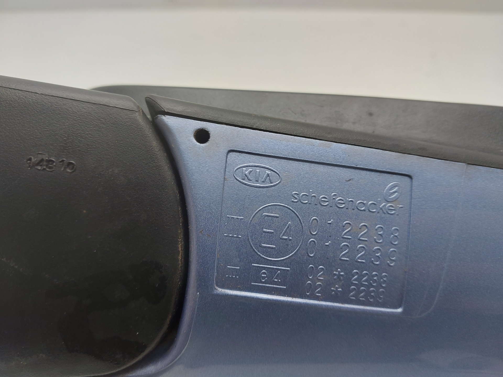 KIA Picanto 1 generation (2004-2011) Priekinių dešinių durų veidrodis 8762007030 21803715