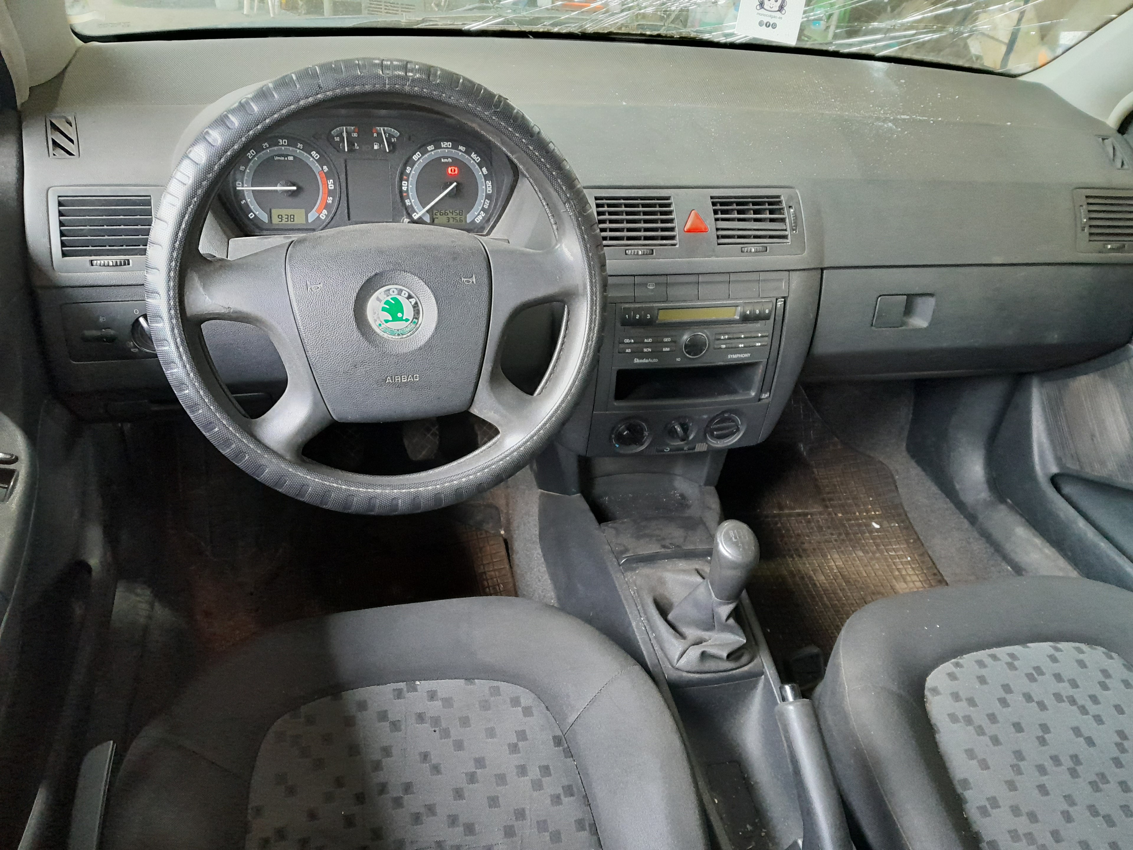 SKODA Fabia 6Y (1999-2007) Блок управления двигателем 045906019BR 23014839