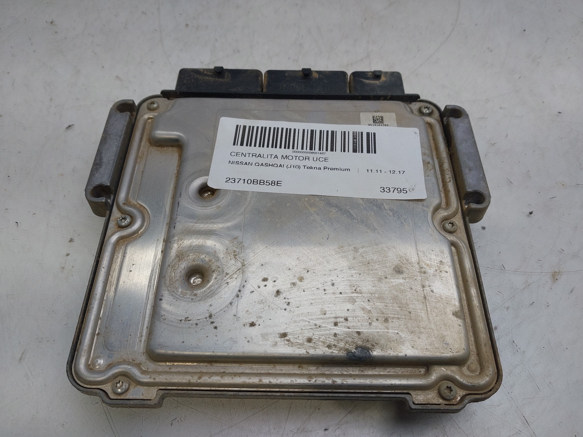 NISSAN Qashqai 1 generation (2007-2014) Motorstyrenhet ECU 23710BB58E 23251174