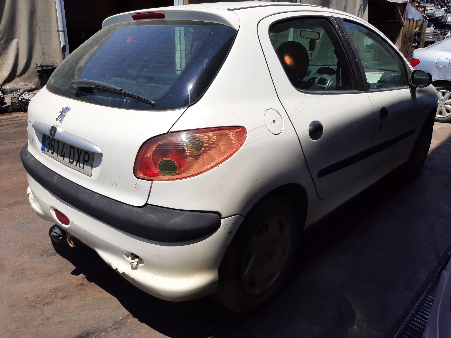 PEUGEOT 206 1 generation (1998-2009) Замок зажигания 9641551180 20993888