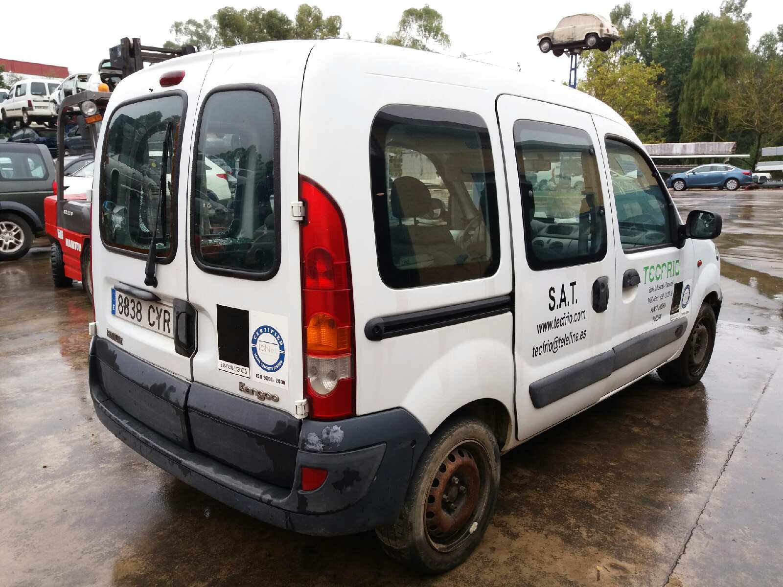 RENAULT Kangoo 1 generation (1998-2009) Другие внутренние детали 8200247803 24123732