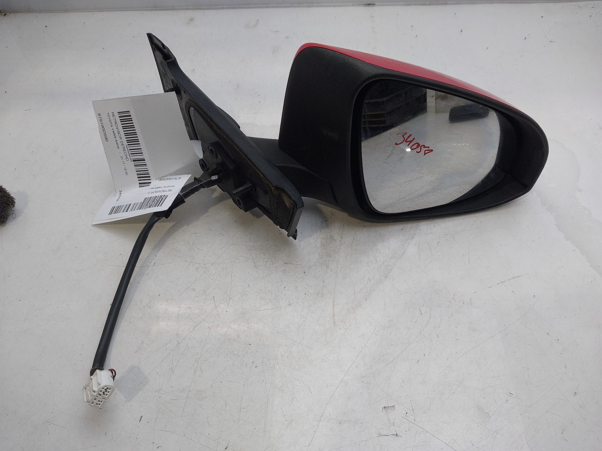 TOYOTA Yaris 3 generation (2010-2019) Right Side Wing Mirror 879100D590 24402574