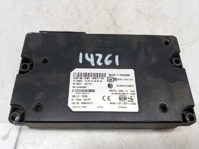 FORD Fiesta 5 generation (2001-2010) Other Control Units D1BT14D212RA 20178930