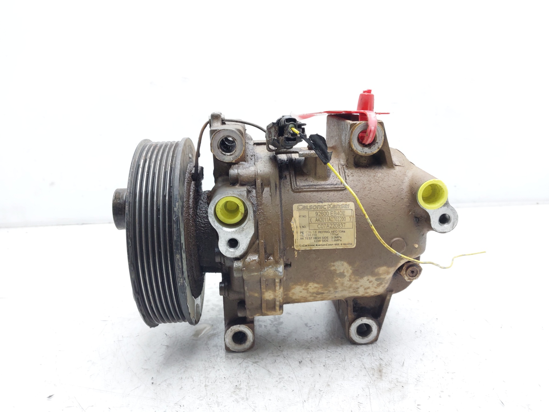 NISSAN NP300 1 generation (2008-2015) Air Condition Pump 92600EB400 23721403