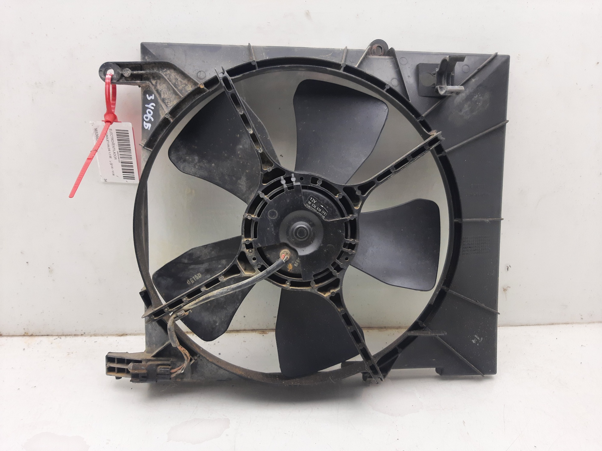 DAEWOO Kalos 1 generation (2002-2020) Diffuser Fan 96536638 24449840