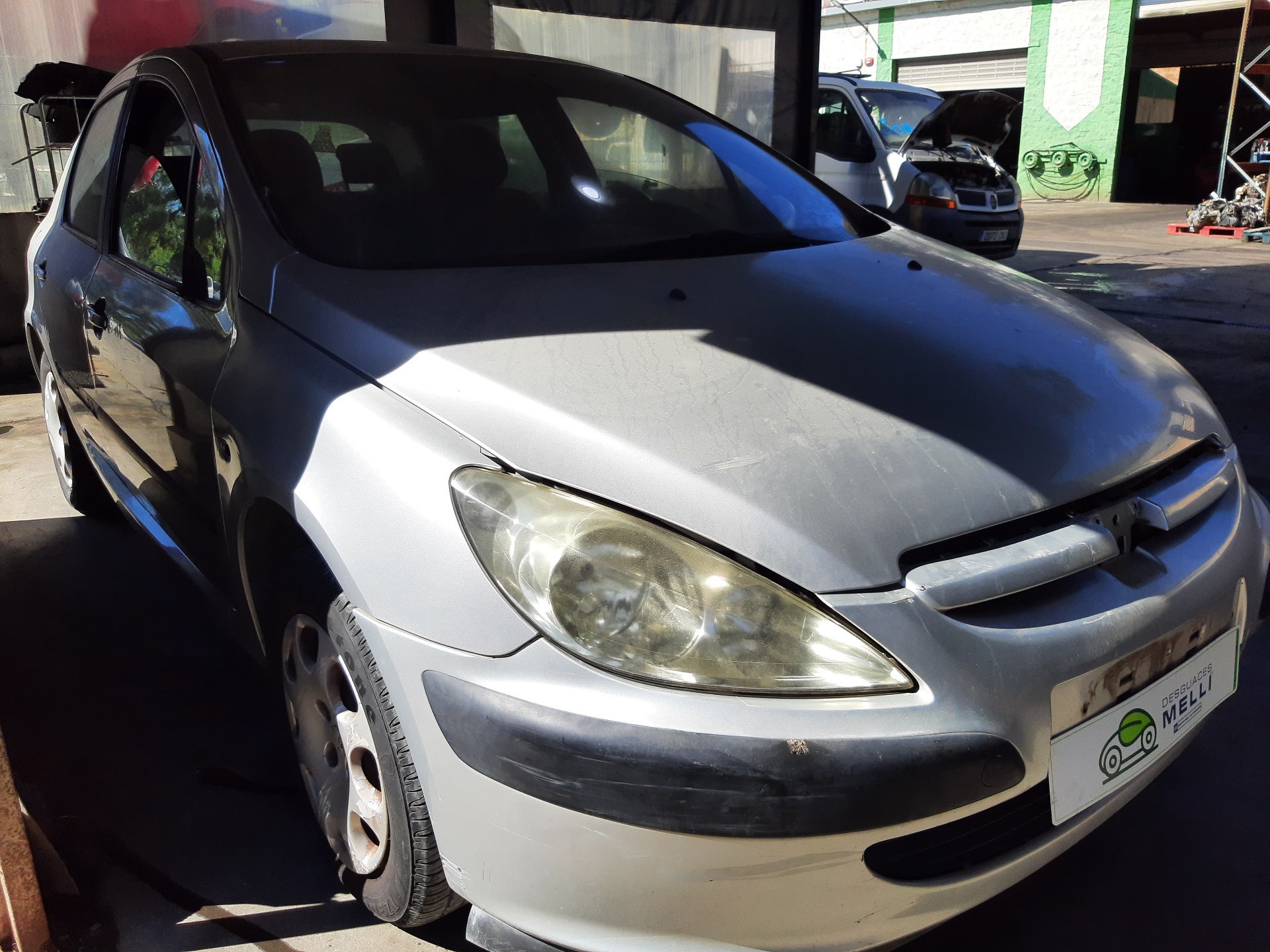 PEUGEOT 307 1 generation (2001-2008) Маторчик стеклоподъемника передней левой двери 9634457380 20149257