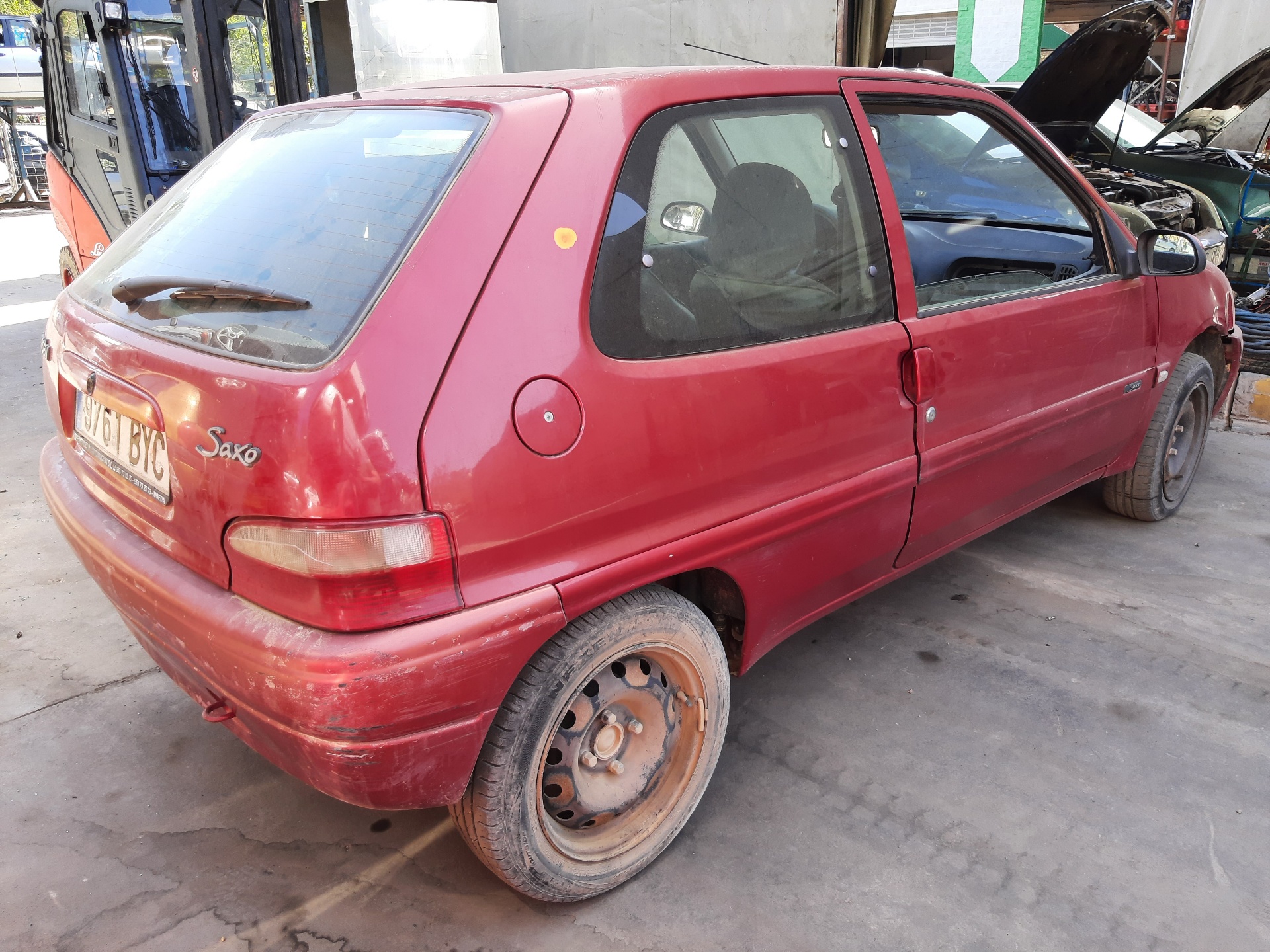 CITROËN Saxo 2 generation (1996-2004) Наружная ручка передней левой двери 9101J4 18803033