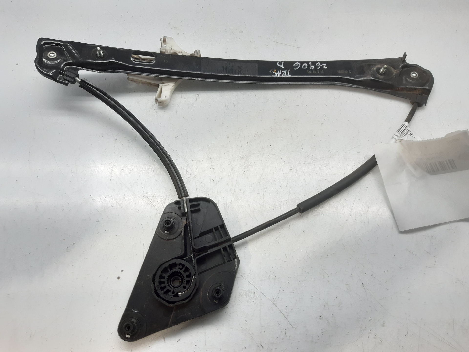 SEAT Toledo 4 generation (2012-2020) Rear Right Door Window Regulator 5JA839462 22286657