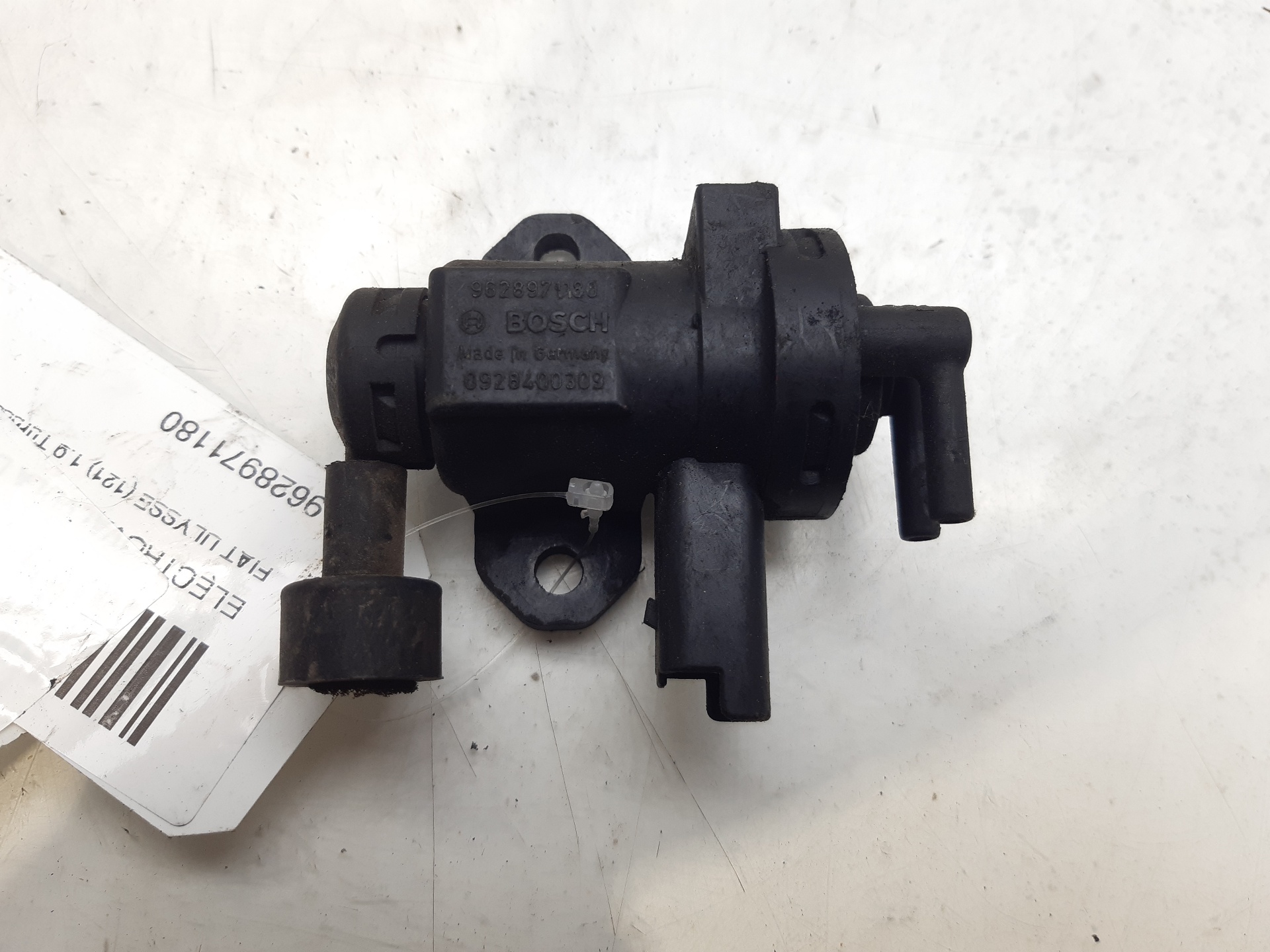 FIAT Ulysse 1 generation (1994-2002) Vacuum Valve 9628971180 23084475