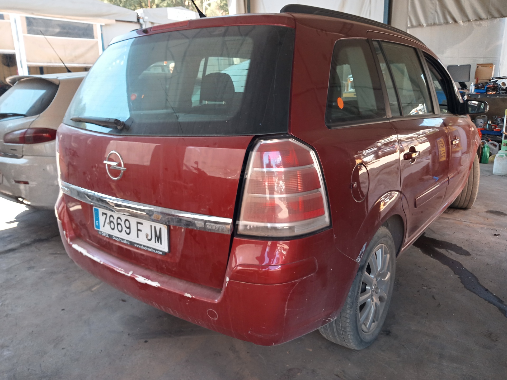 OPEL Zafira B (2005-2010) Блок SRS 13241766 18725254