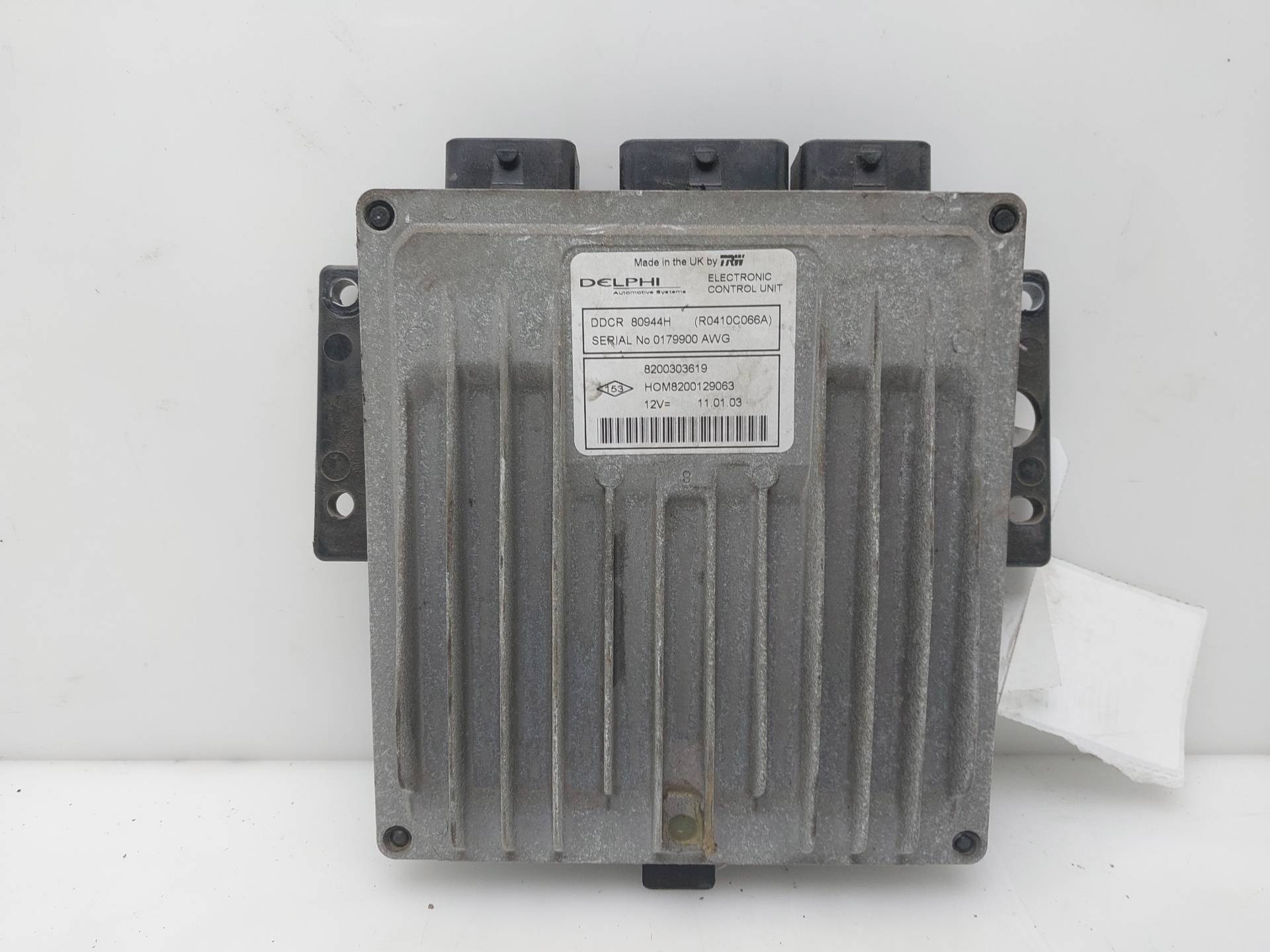 RENAULT LS 4 generation (2006-2020) Engine Control Unit ECU 8200303619 23967927