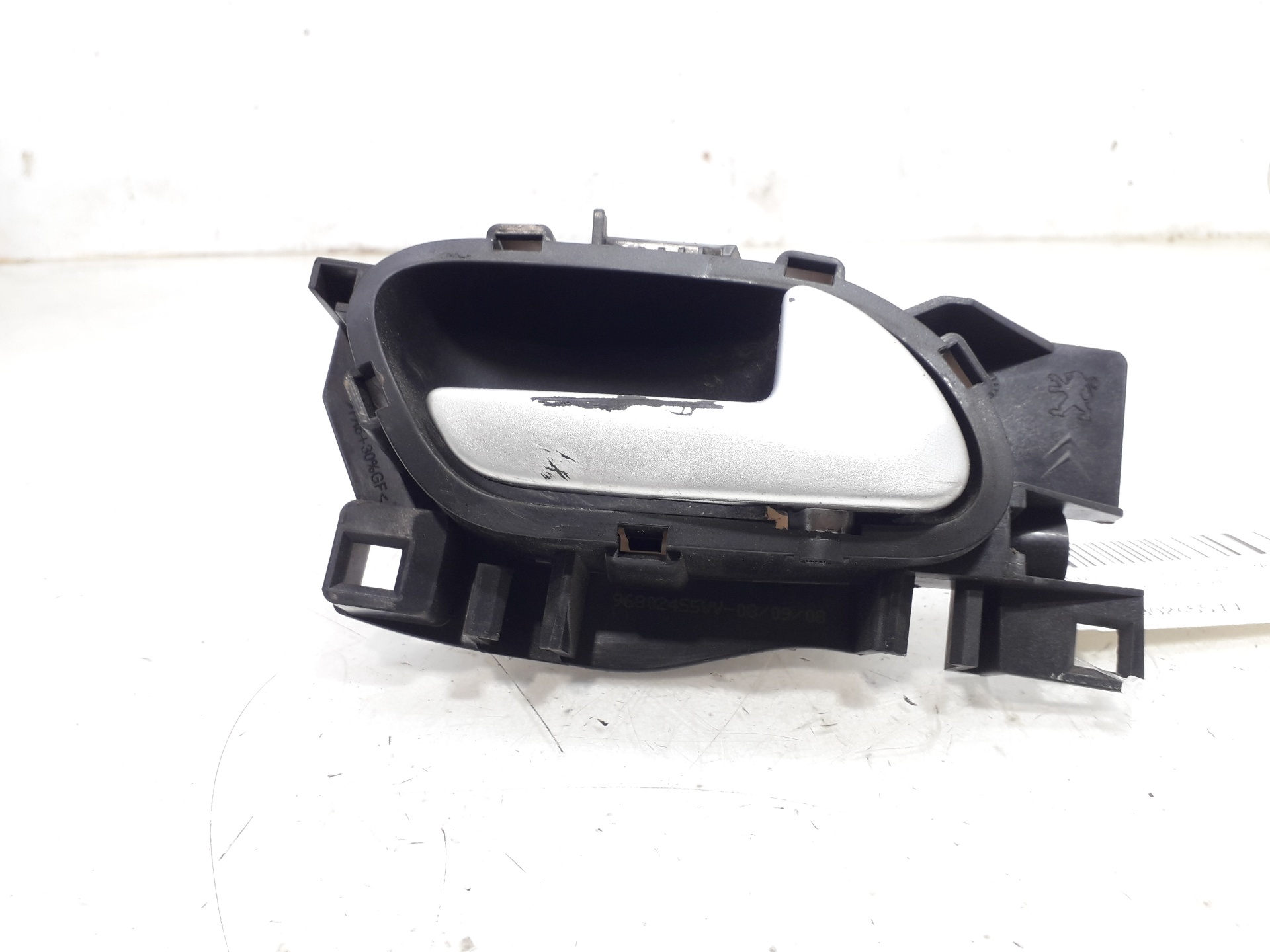 PEUGEOT 207 1 generation (2006-2009) Right Rear Internal Opening Handle 96802455VV 24986451