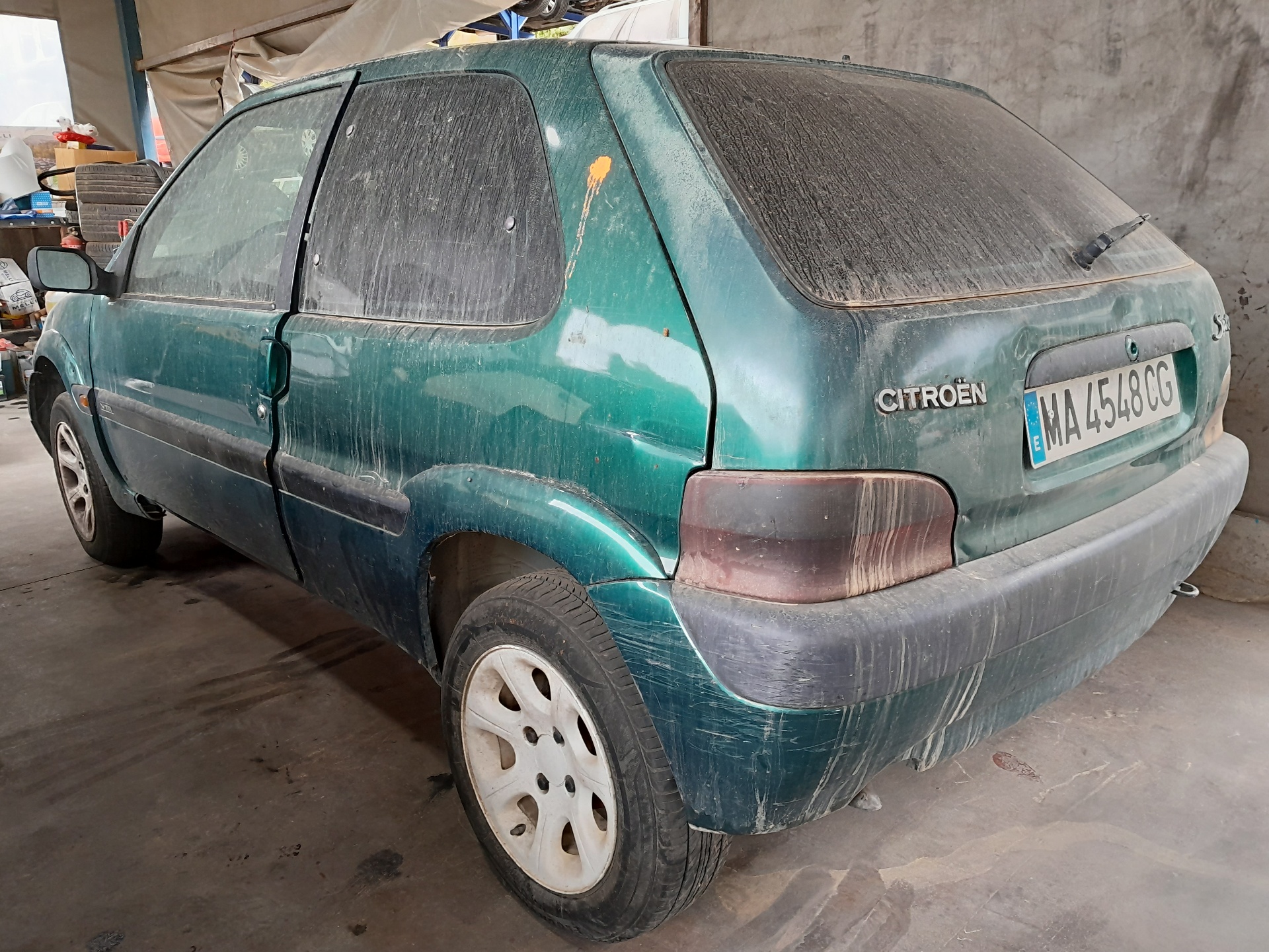 CITROËN Saxo 2 generation (1996-2004) Front venstre dør utvendig håndtak 9101J4 20145581