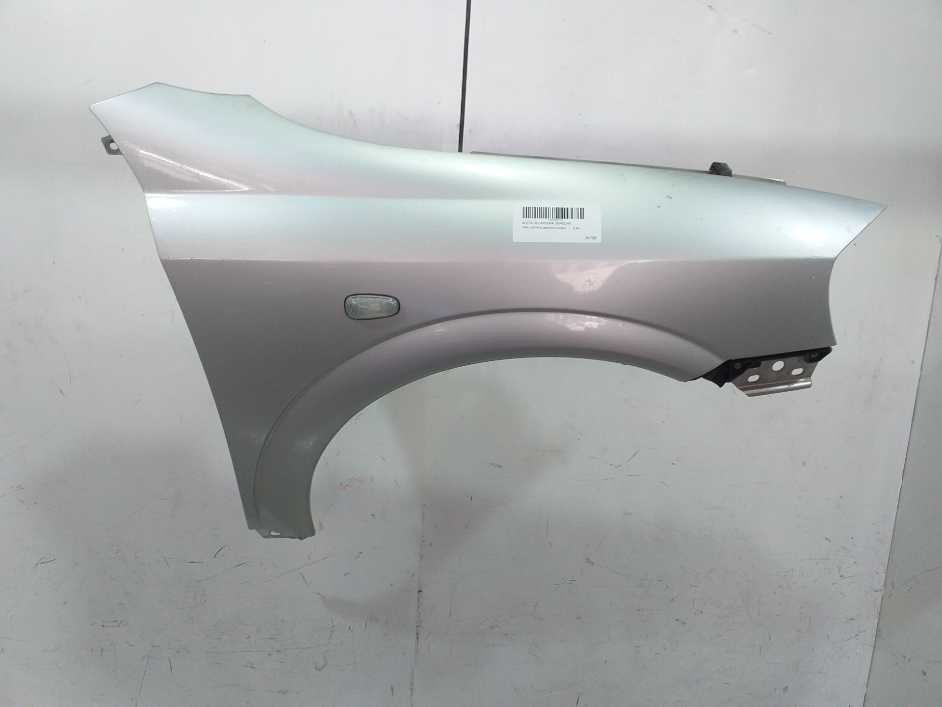 OPEL Astra H (2004-2014) Front Right Fender 93190358 25294255
