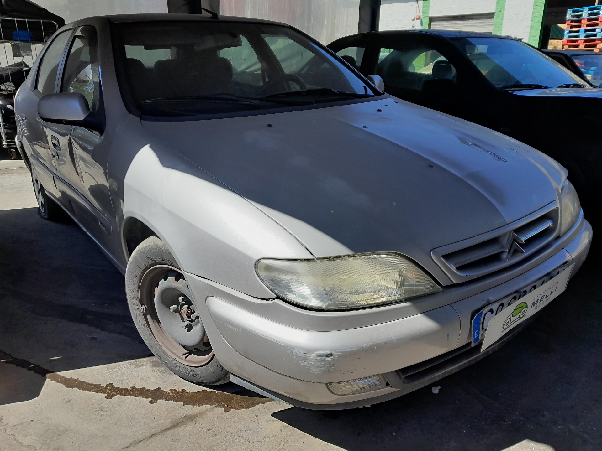 CITROËN Xsara 1 generation (1997-2004) Bal hátsó ajtó külső fogantyúja 96334566 21537226