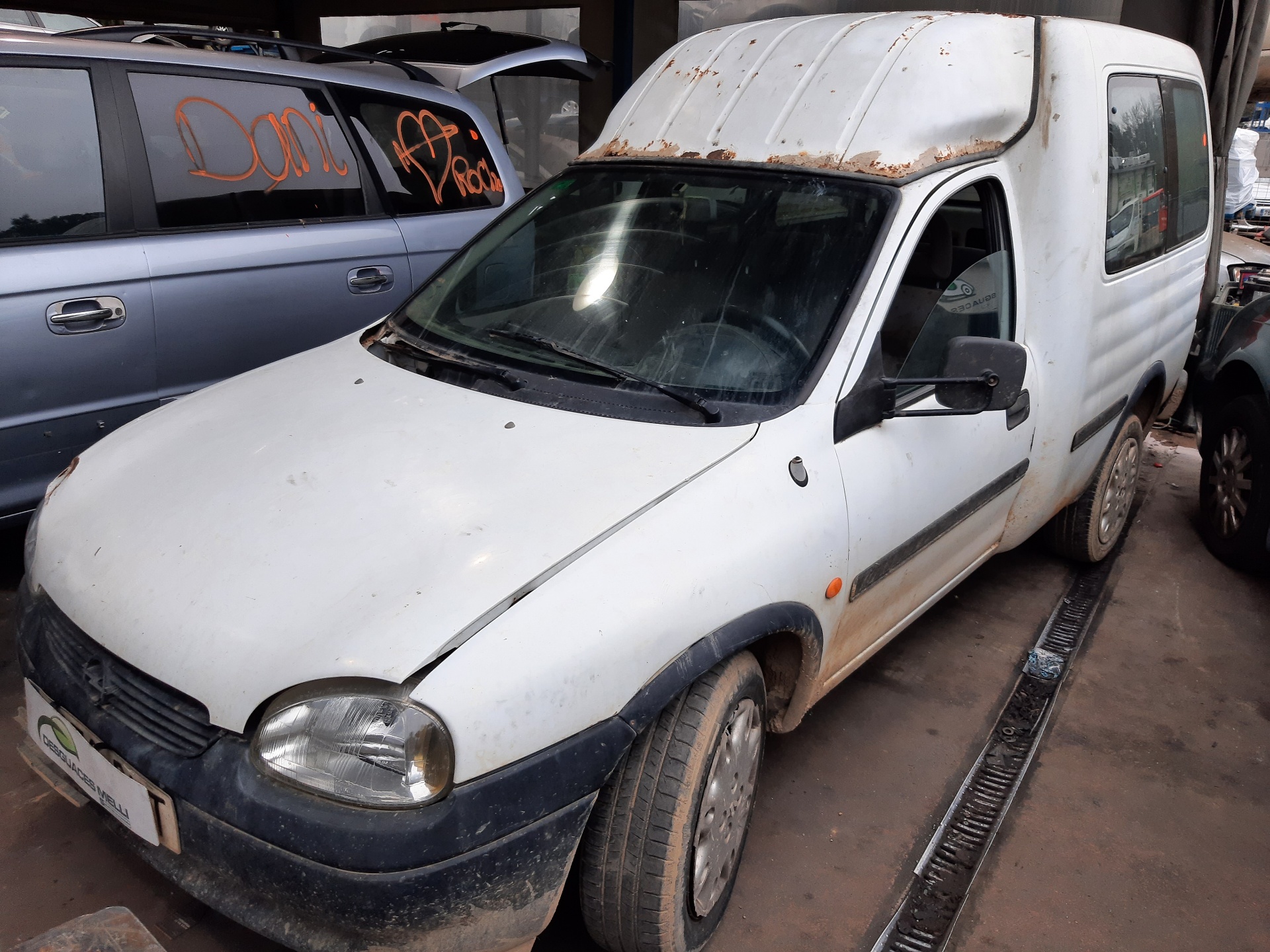 OPEL Combo B (1993-2001) Mecanism ștergător de parbriz față 22084745 21693354