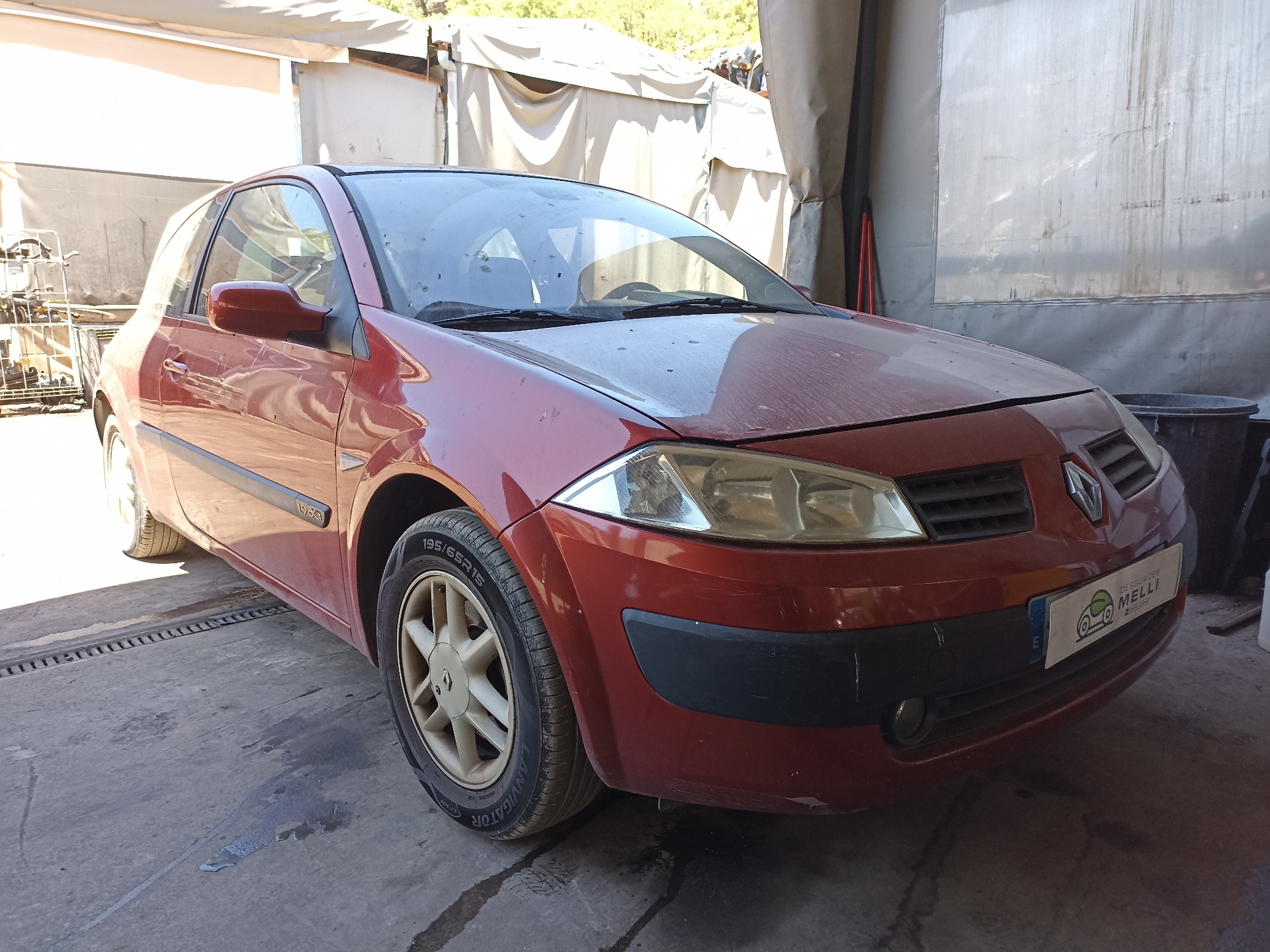 AUDI Megane 2 generation (2002-2012) Bal első ajtó 7751474349 20464671