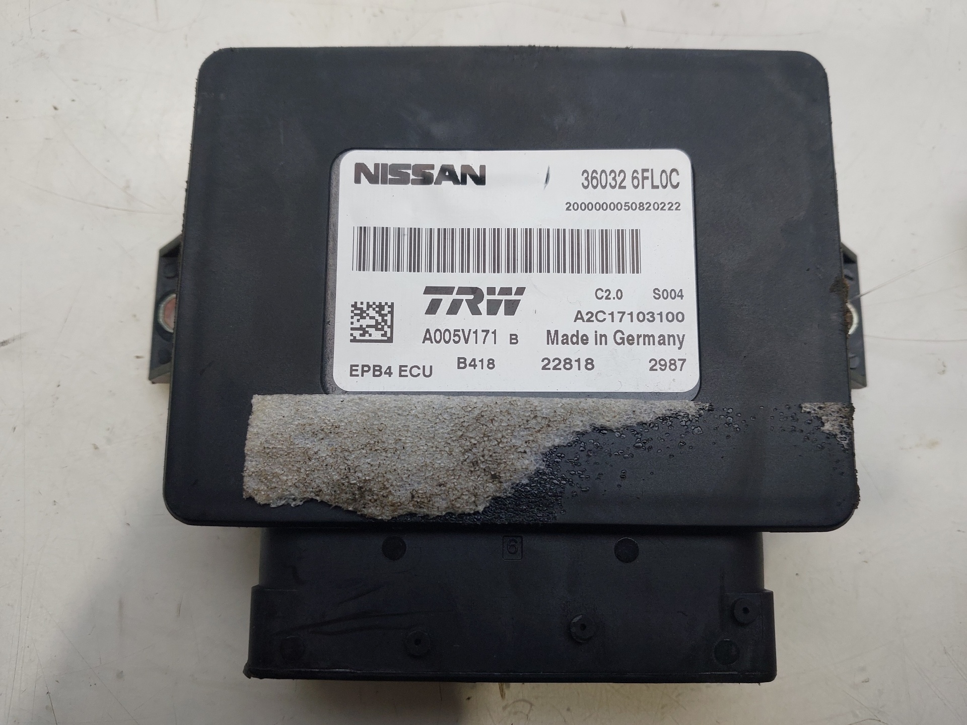 NISSAN Qashqai 2 generation (2013-2023) Muut ohjausyksiköt 360326FL0C 24152804