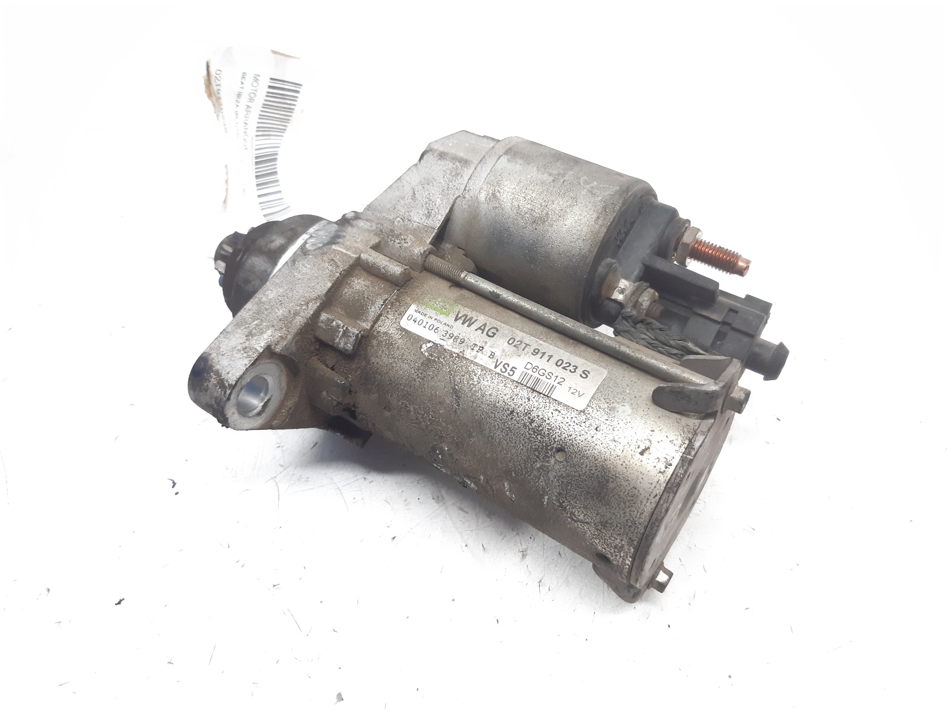 SEAT Cordoba 2 generation (1999-2009) Starter Motor 02T911023S 22908227