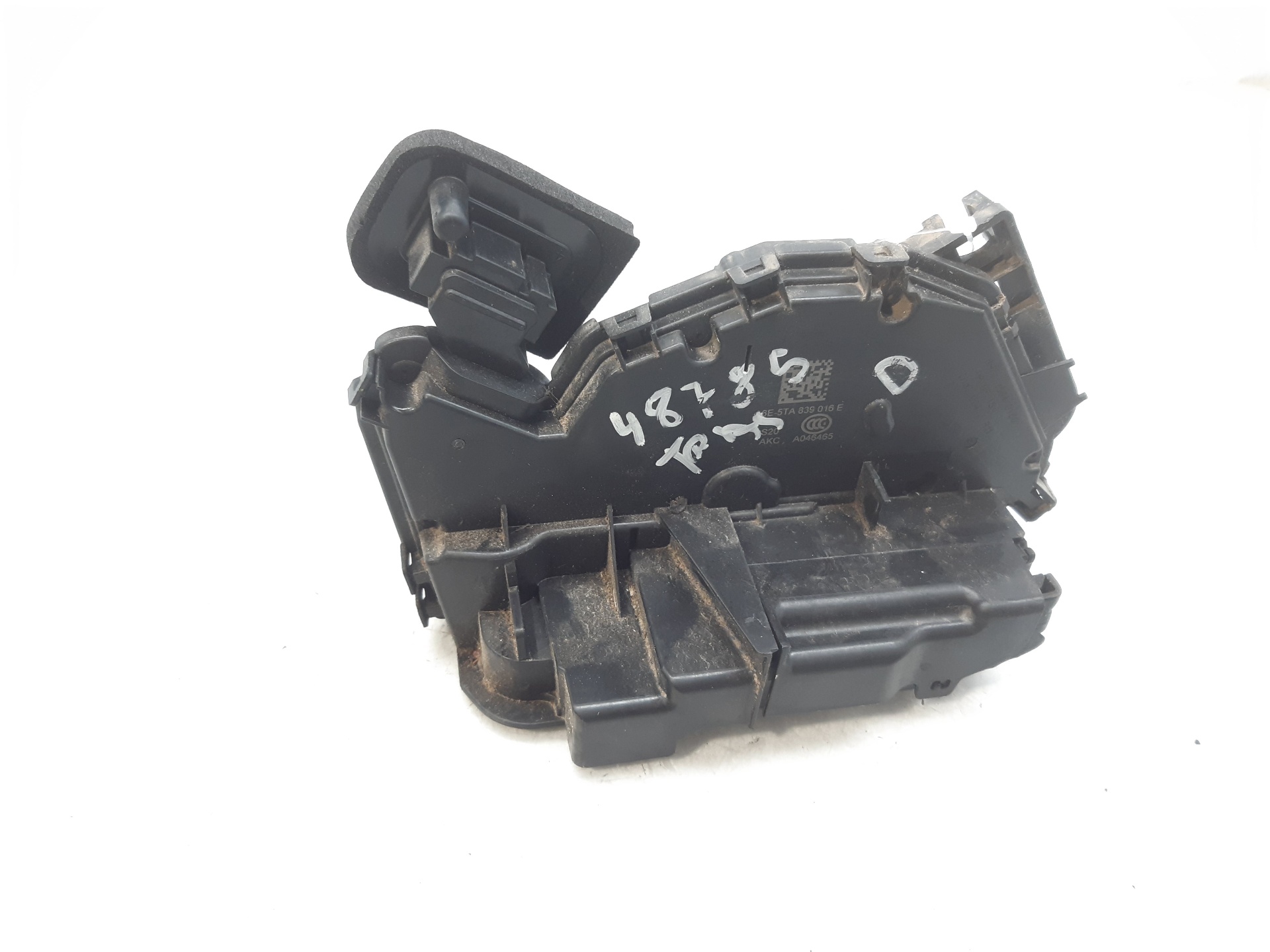 VOLKSWAGEN Golf 7 generation (2012-2024) Rear Right Door Lock 5TA839016E 22447536