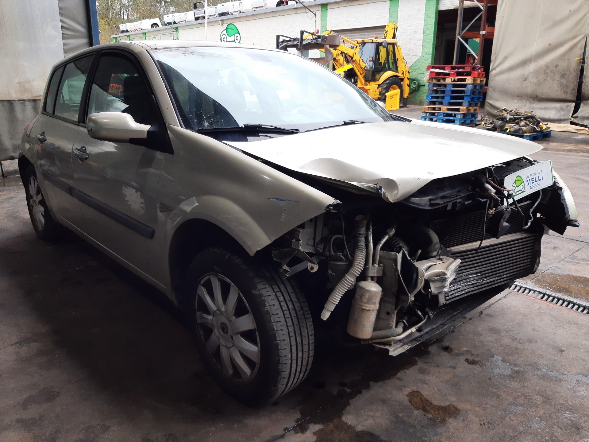 RENAULT Megane 2 generation (2002-2012) Bal első sárvédő 7701477186 22629909