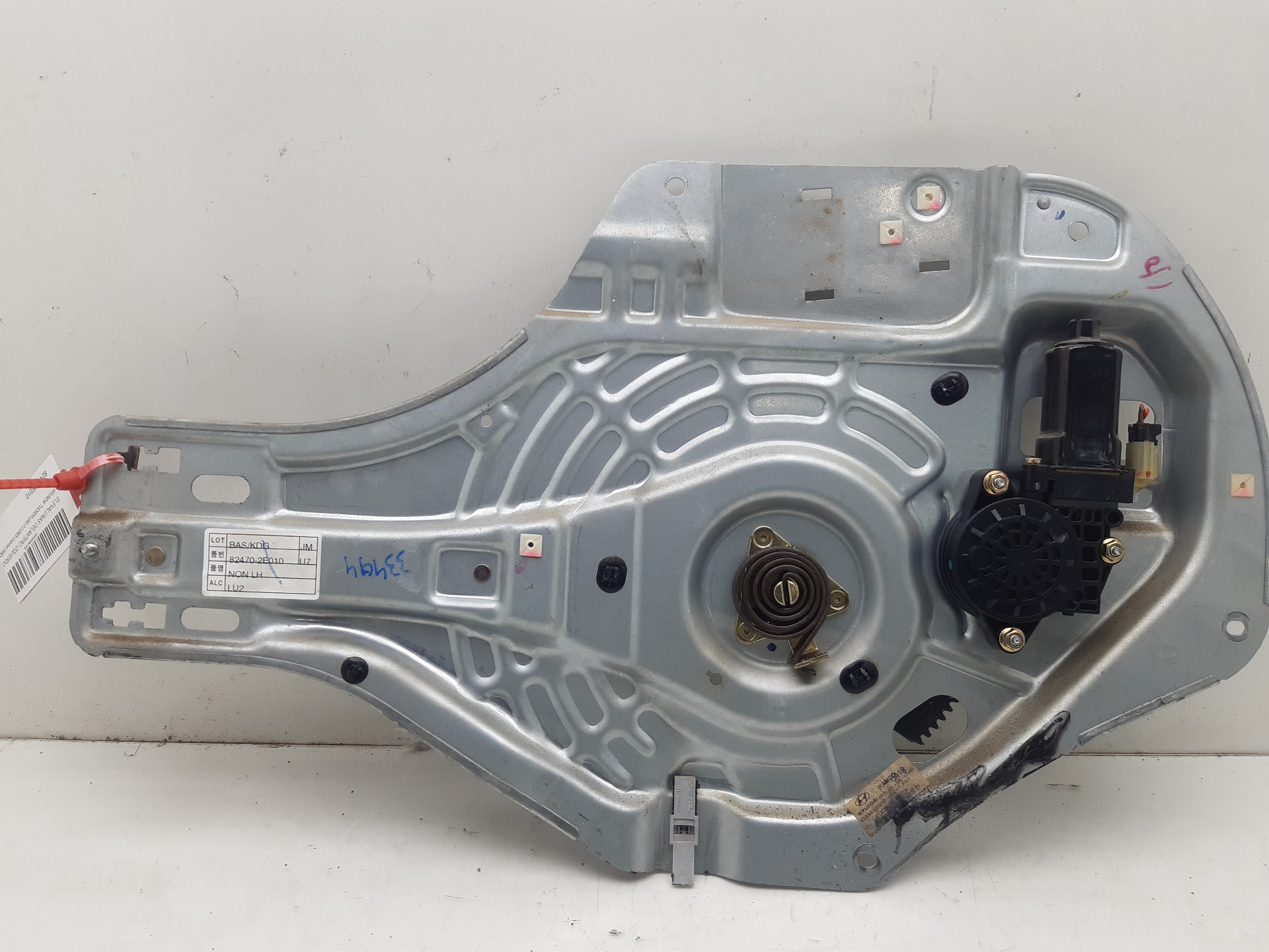 HYUNDAI Tucson 1 generation (2004-2010) Front Left Door Window Regulator 824702E010 22917431