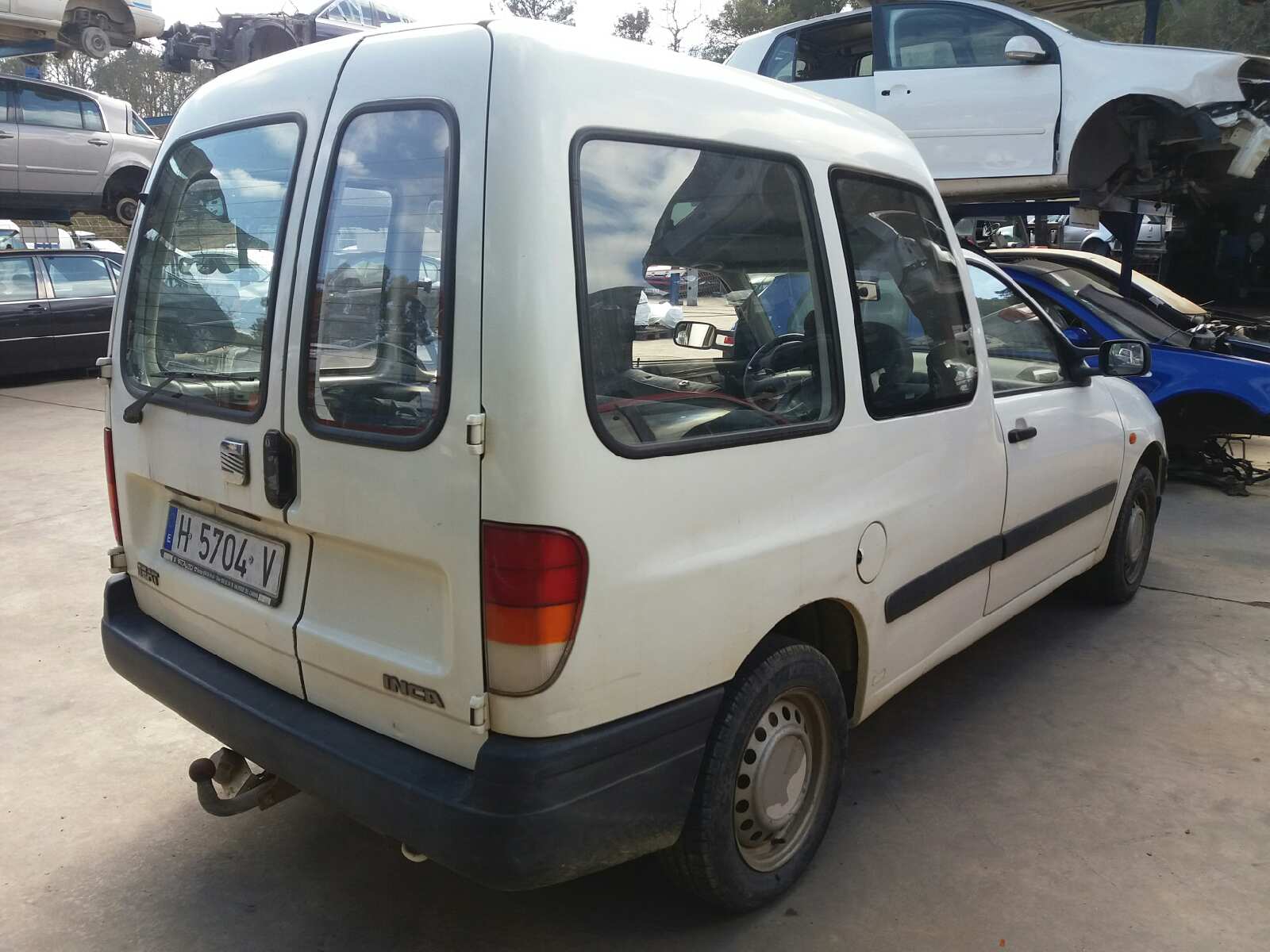 SEAT Inca 1 generation (1995-2000) Подрулевой переключатель 6K6953503 24123513