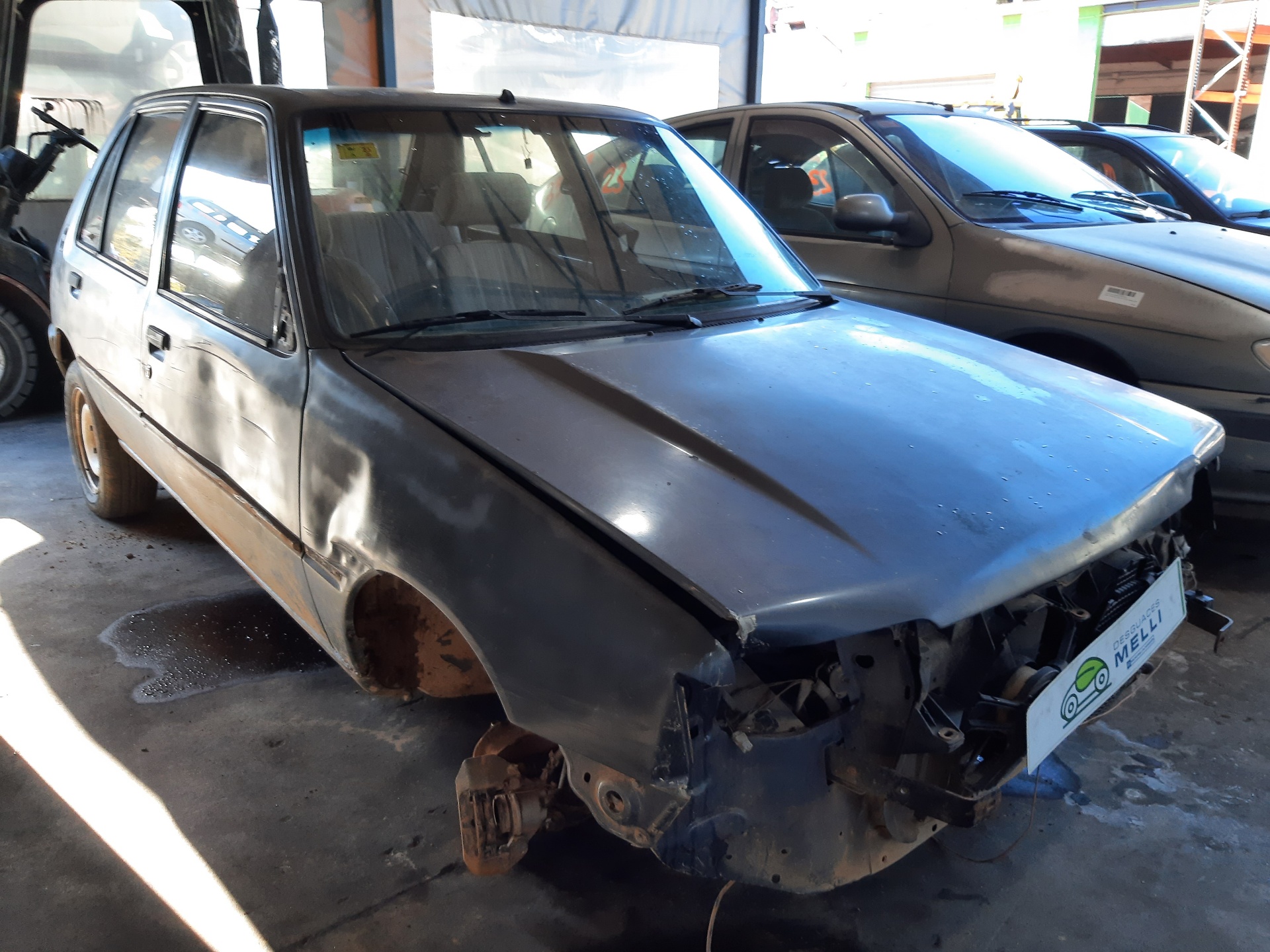 PEUGEOT 205 1 generation (1983-1998) Solskærm i venstre side 654352 22510624