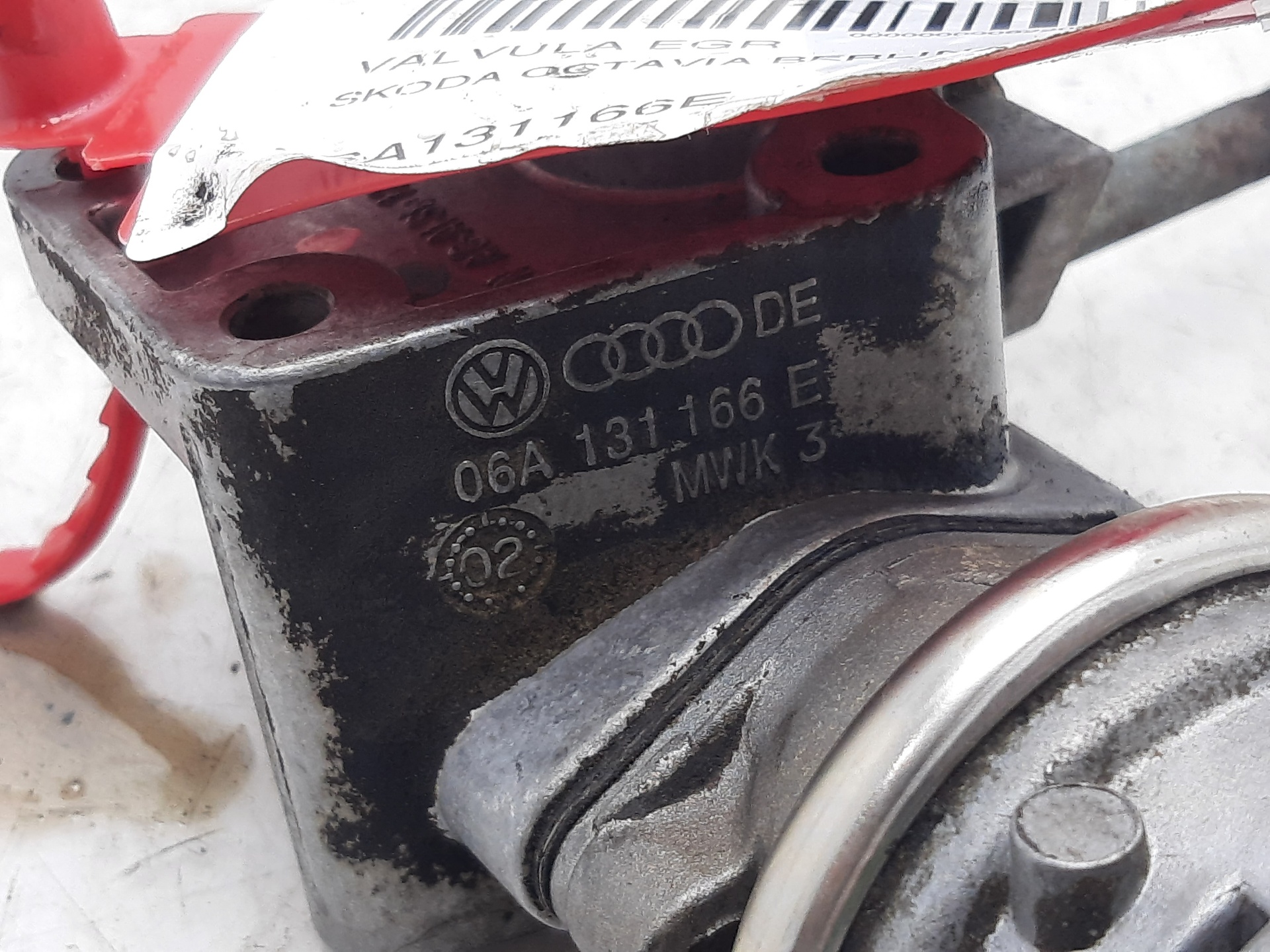 SKODA Octavia 1 generation (1996-2010) EGR-ventil 06A131166E 20436117