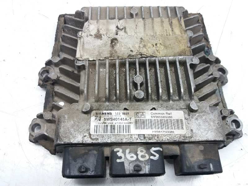 PEUGEOT Partner 1 generation (1996-2012) Engine Control Unit ECU 9653205380 18366697