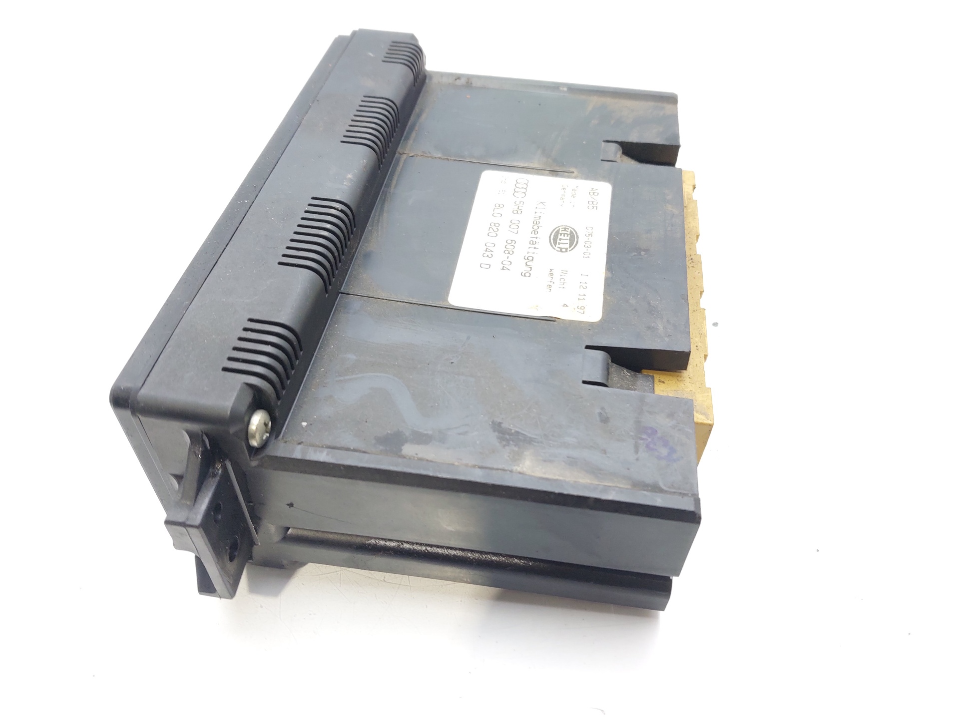 ALFA ROMEO A3 8L (1996-2003) Climate  Control Unit 8L0820043D 22328623