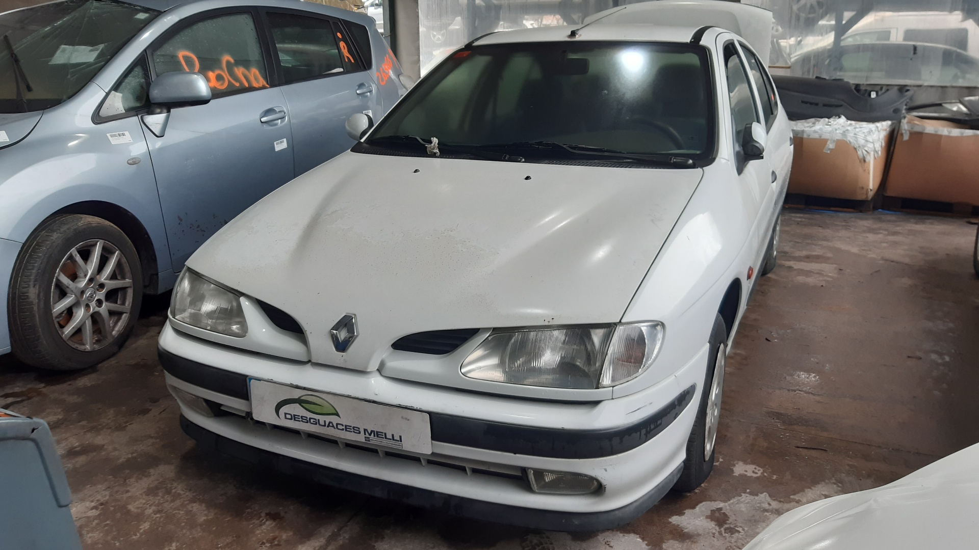 RENAULT Megane 2 generation (2002-2012) Jobb első sárvédő irányjelzője 7700831467 18782777